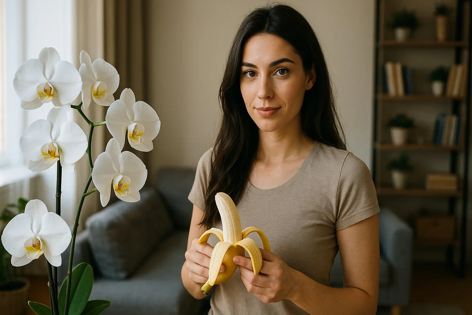Orhideje ne cvetijo? Poskusite z bananinim olupkom – deluje bolje kot drago gnojilo!