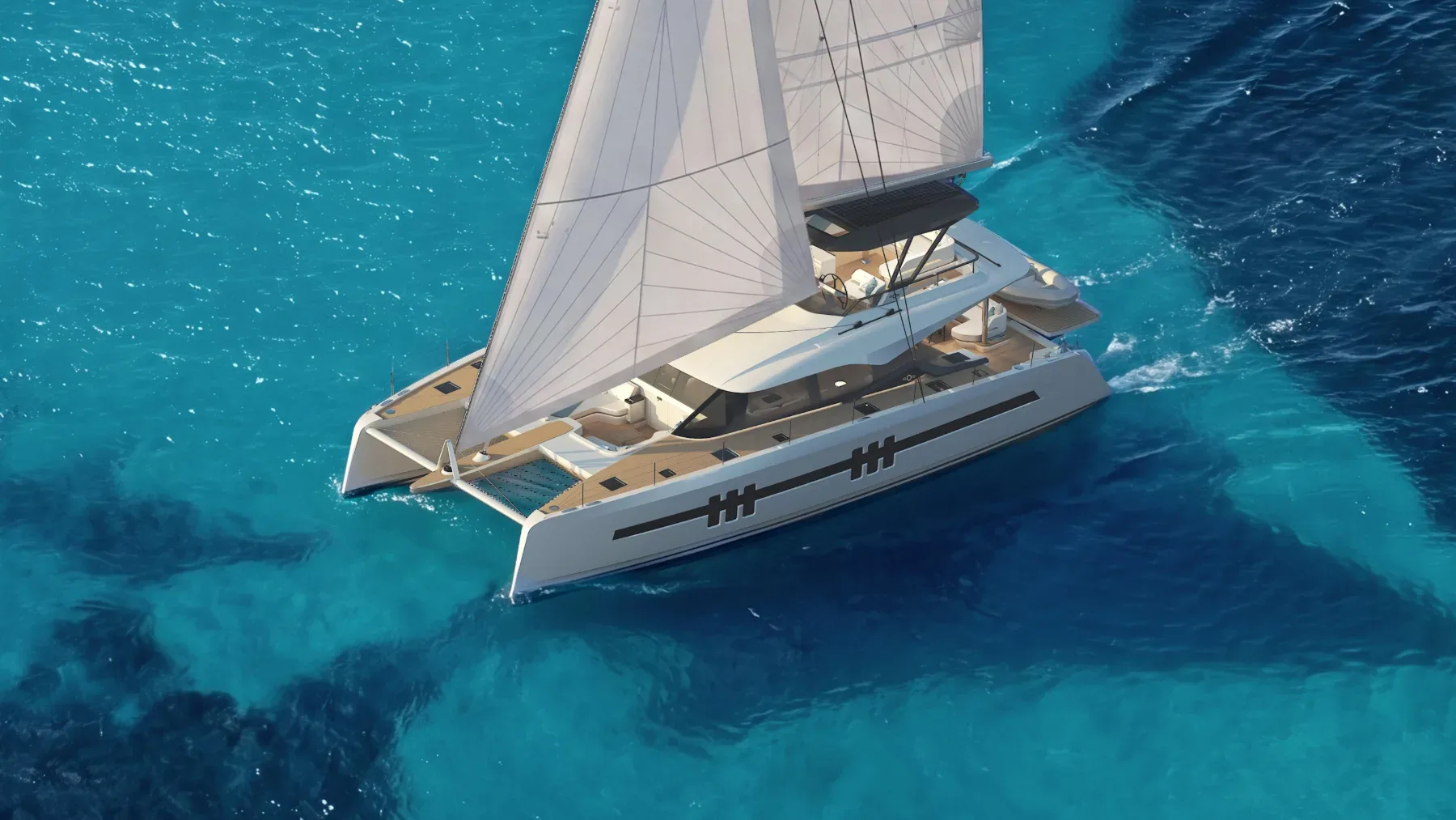 Oyster C60: Prvi jadralni katamaran kultne britanske znamke Oyster Yachts