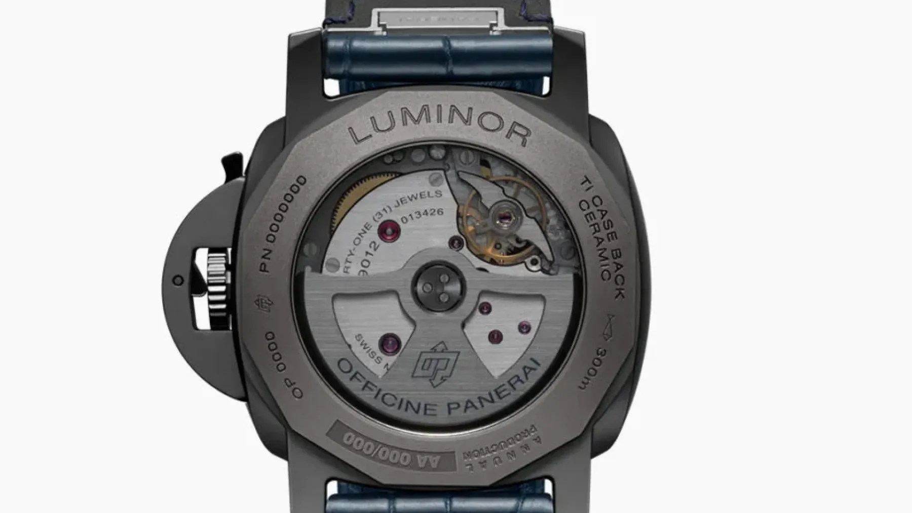 Panerai Luminor GMT Power Reserve Ceramica PAM01574: Ko modrina sreča keramiko