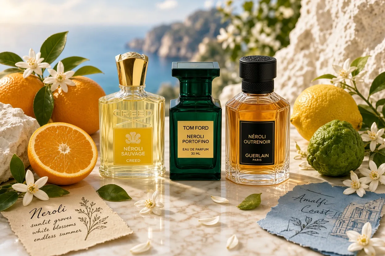 Parfumi z nerolijem: Sončna svežina, ki diši po visoki modi in neustavljivem luksuzu