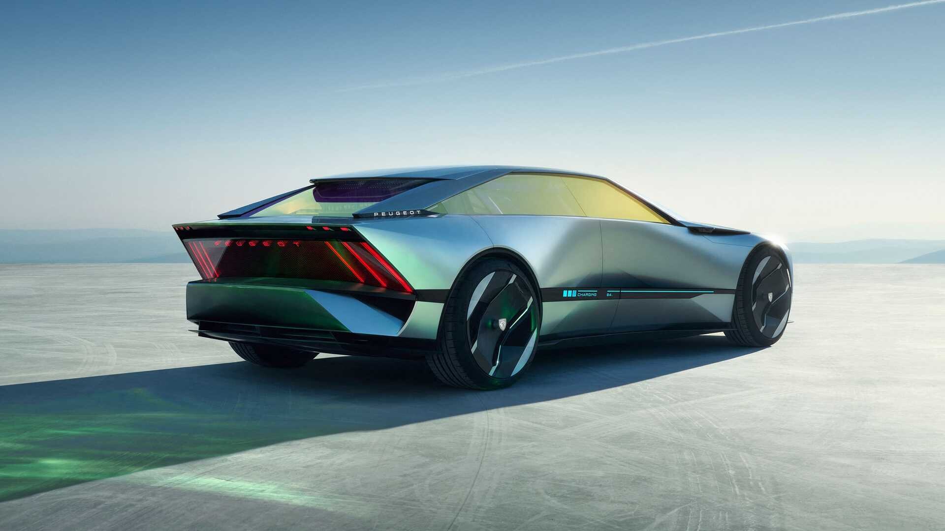 Peugeot Inception: koncept futurističnega dizajna