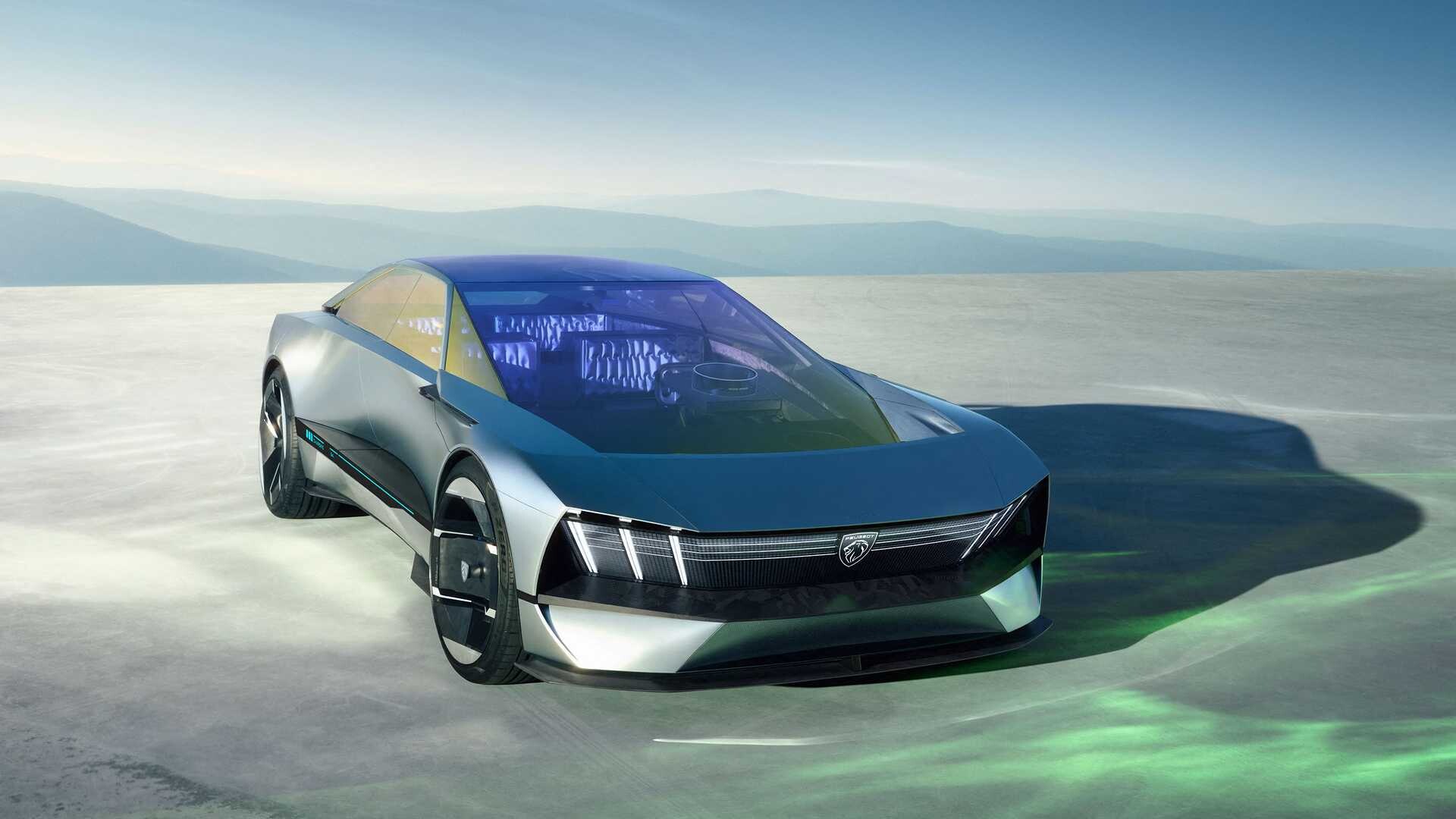 Peugeot Inception: koncept futurističnega dizajna