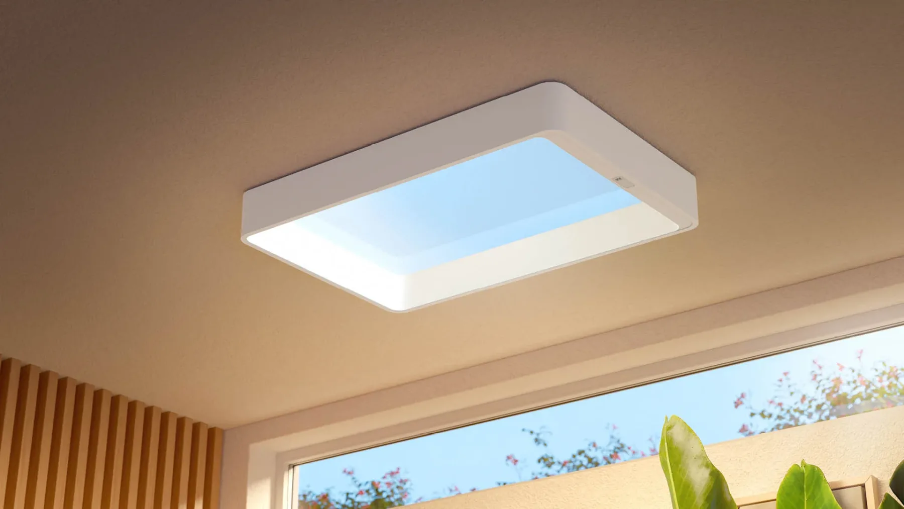 Philips Skylight: lažno strešno okno, ki v kopalnico pripelje modro nebo