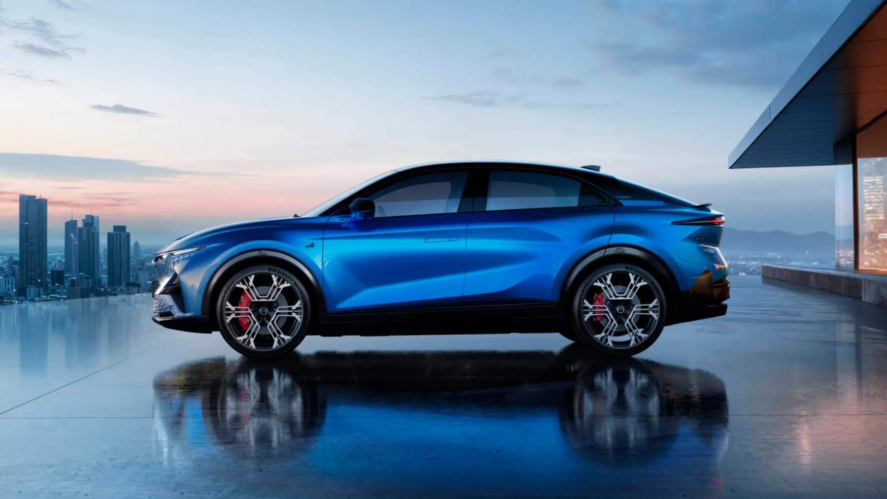 Popolnoma nova Alpine A390: Električni športni fastback, ki izziva Porsche Macan
