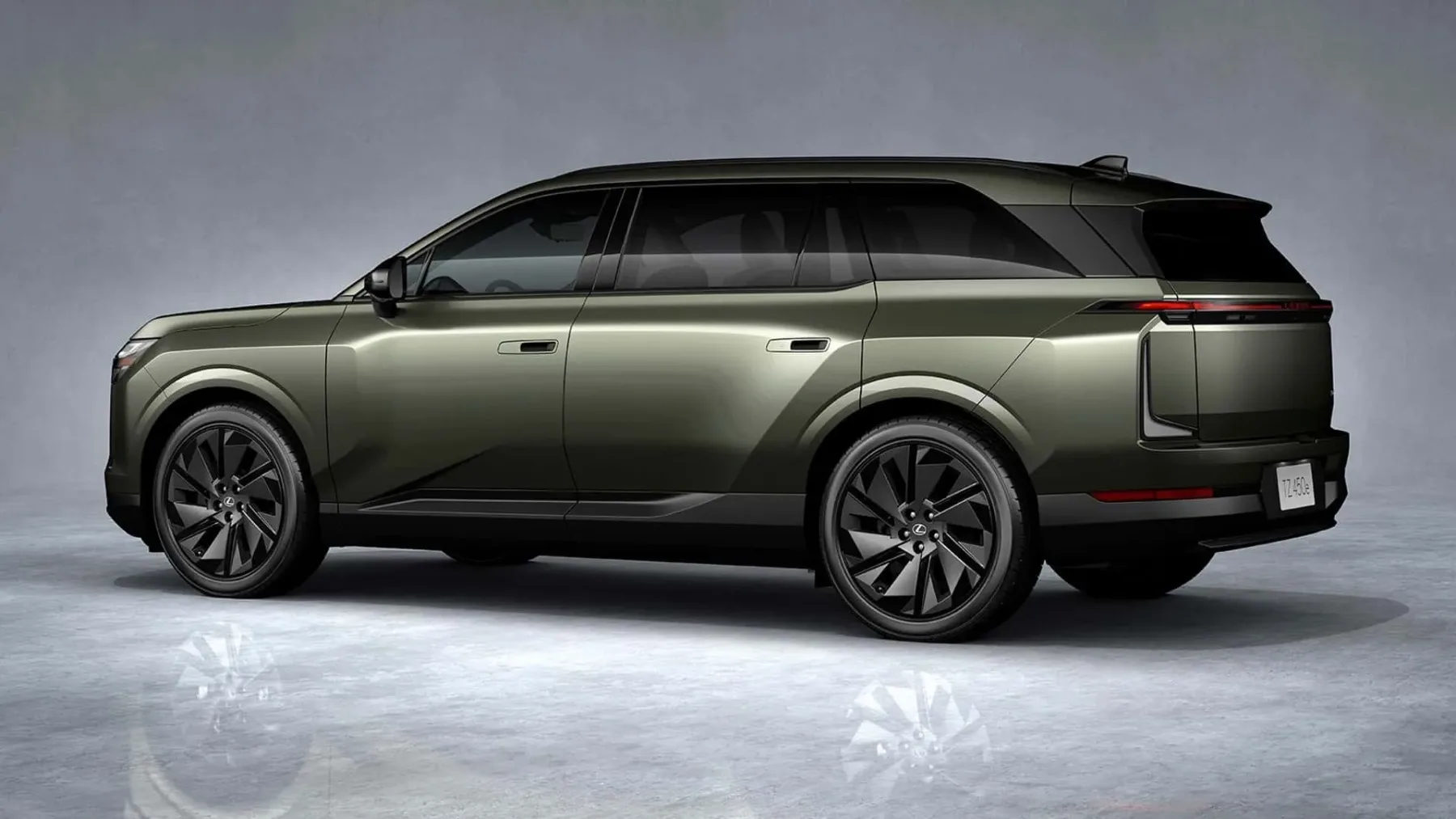 Popolnoma novi Lexus TZ: prvi električni SUV s tremi vrstami sedežev, ki na zahtevo zatuli kot V10 superšportnik