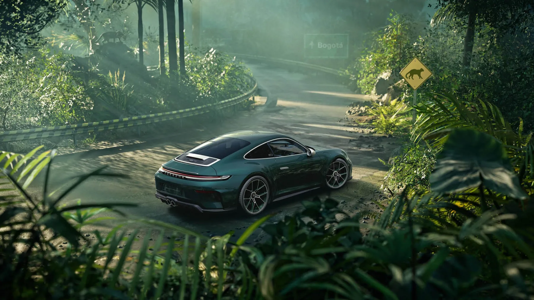 Porsche 911 GT3 Touring Ocelot – enkratni Sonderwunsch poklon kolumbijski Amazoniji