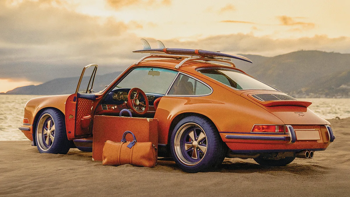 Porsche 911 Singer x Louis Vuitton: Ko se nerazumno tehnično popolnostvo sreča s francoskim luksuzom