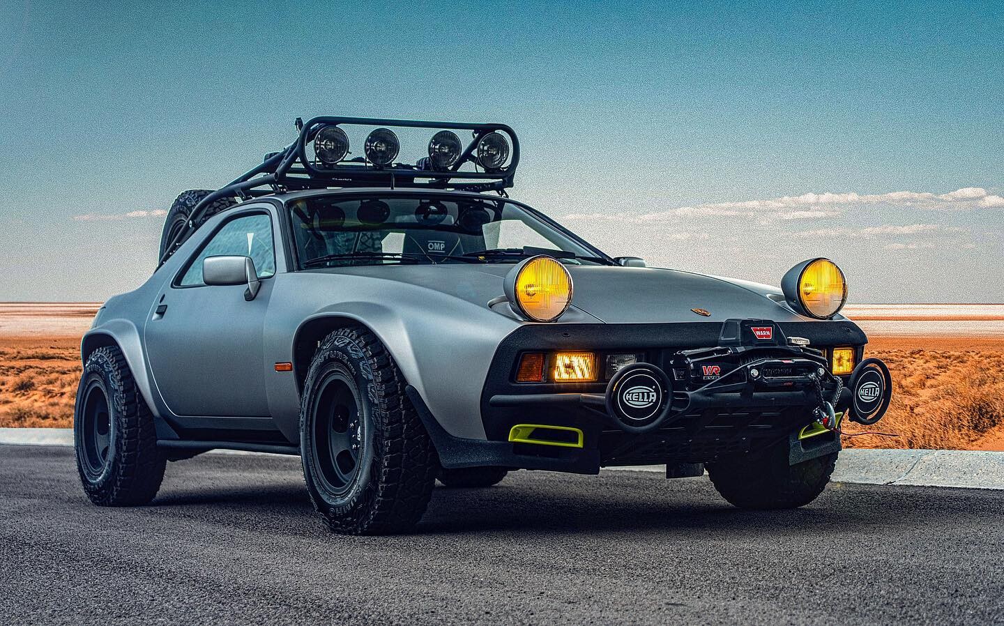 Porsche 928 Monolite: ko klasični Grand Tourer sreča rally