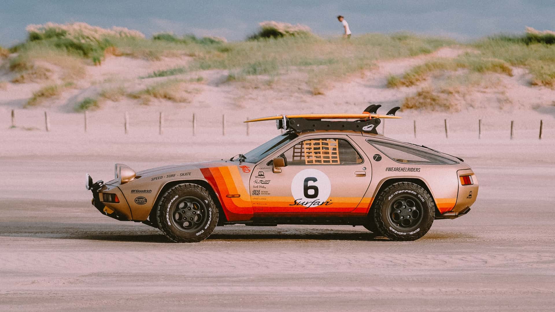 Porsche 928 Surfari: posebna predelava legendarne 928 za na plažo