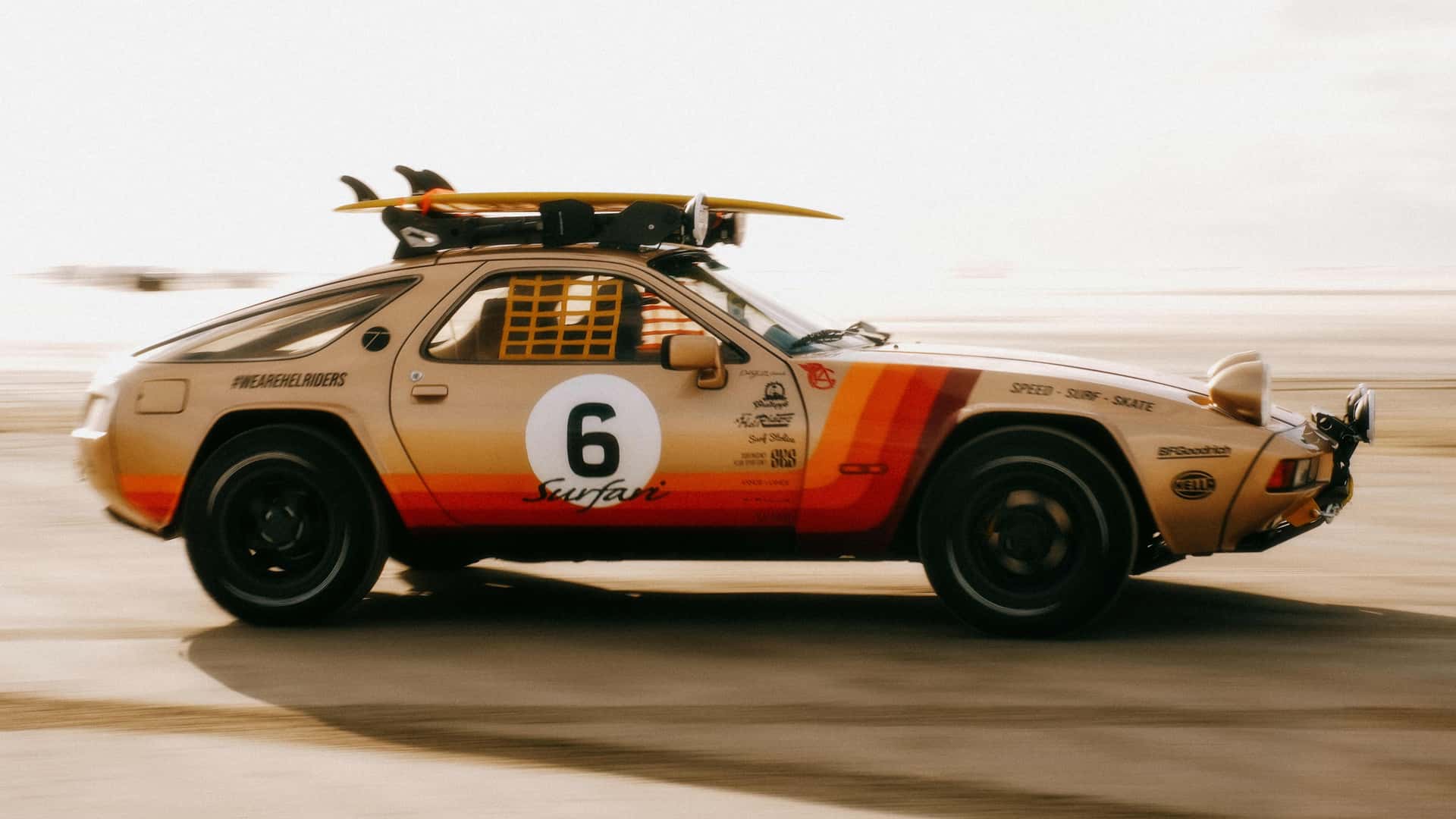 Porsche 928 Surfari: posebna predelava legendarne 928 za na plažo
