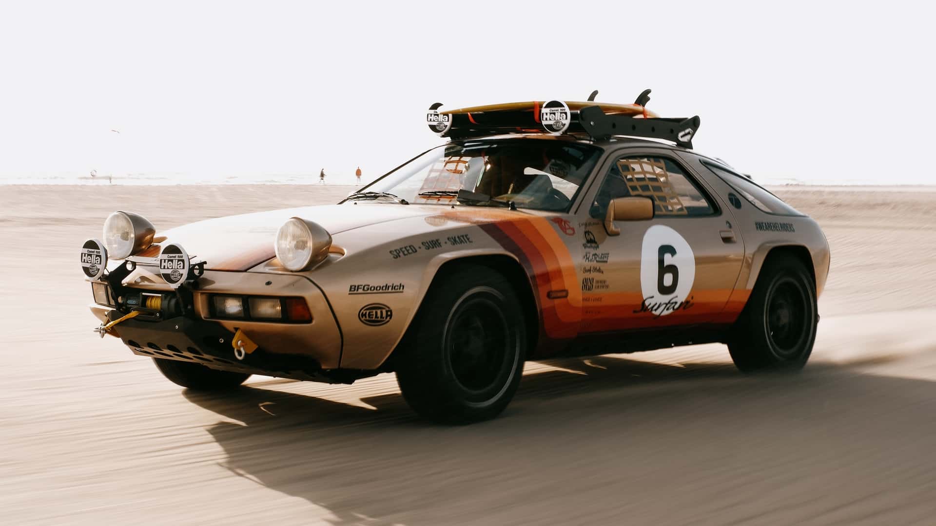 Porsche 928 Surfari: posebna predelava legendarne 928 za na plažo