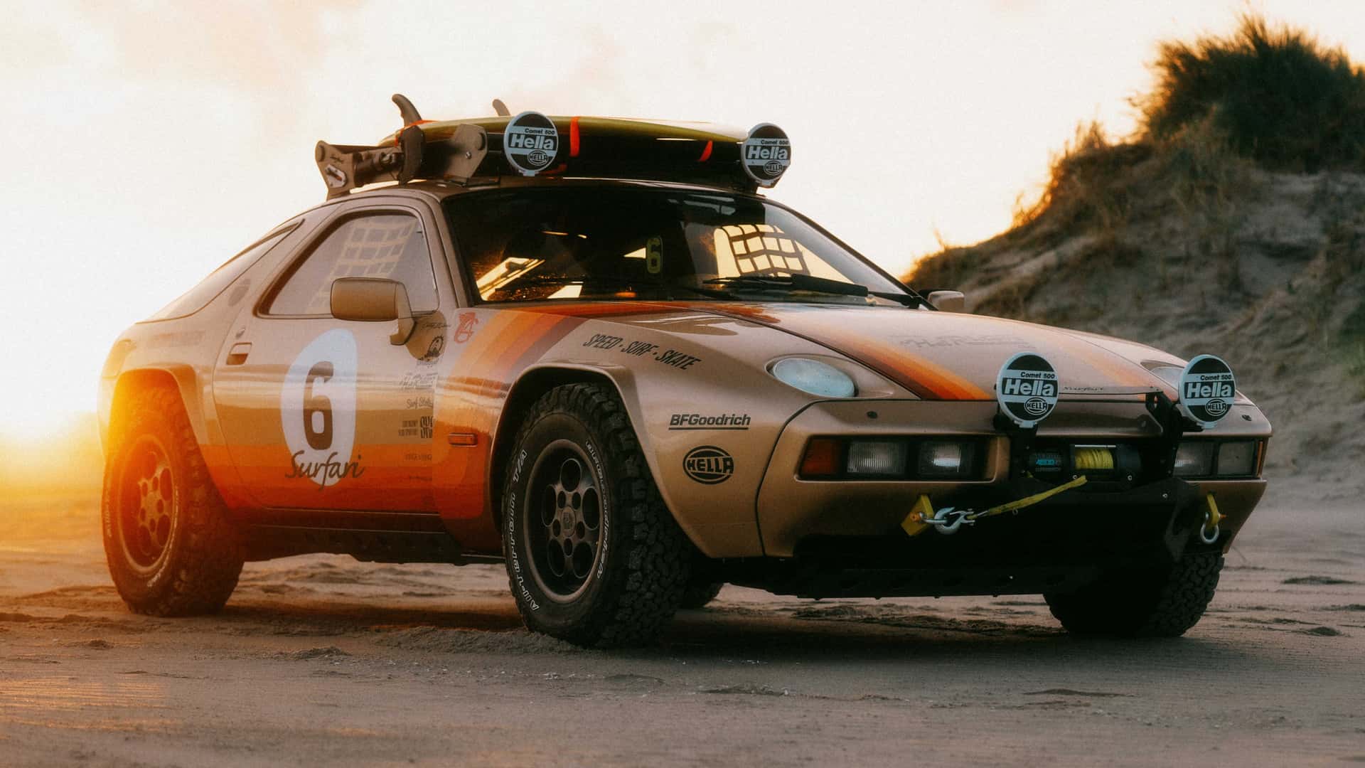 Porsche 928 Surfari: posebna predelava legendarne 928 za na plažo