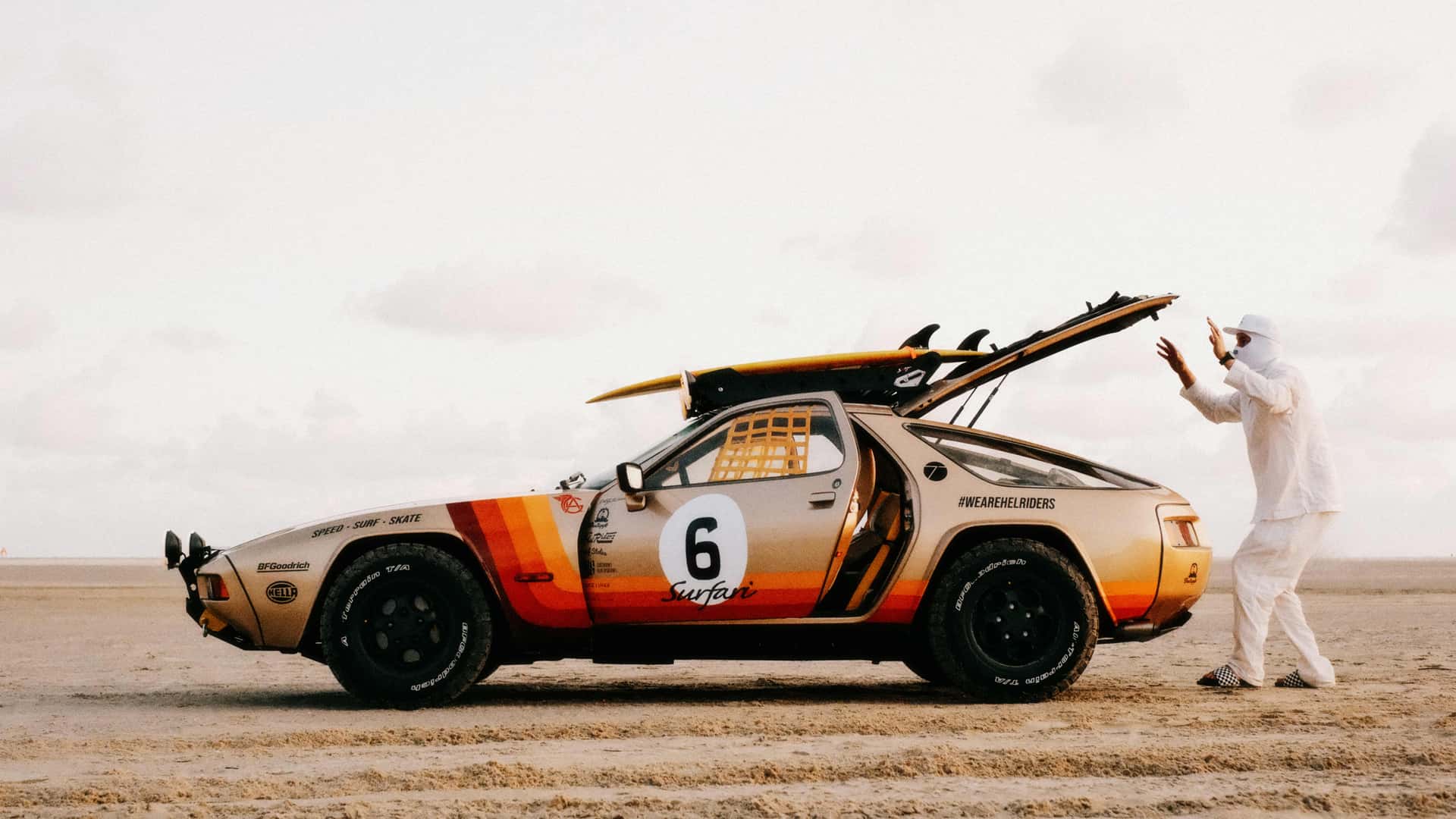 Porsche 928 Surfari: posebna predelava legendarne 928 za na plažo