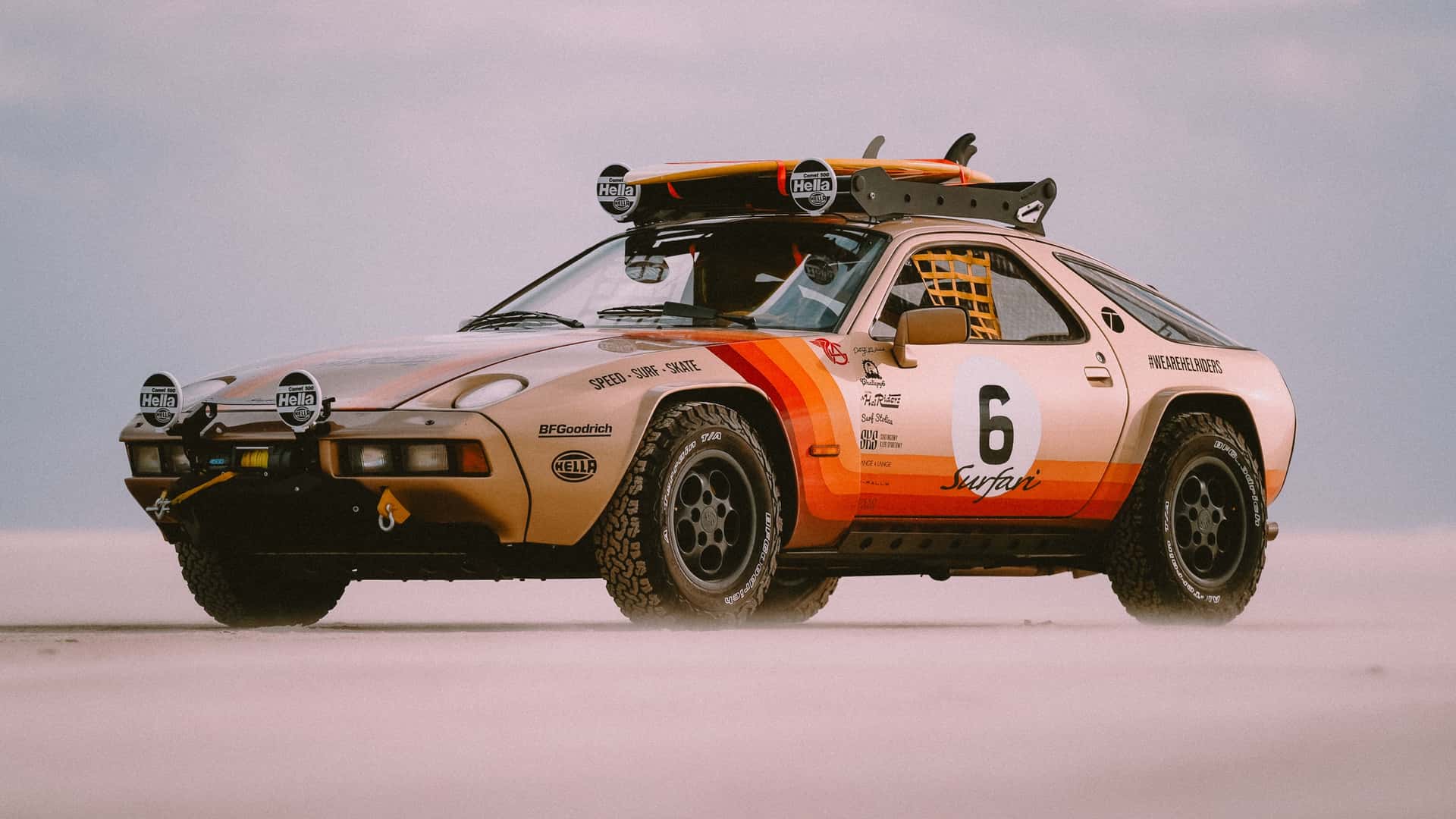 Porsche 928 Surfari: posebna predelava legendarne 928 za na plažo