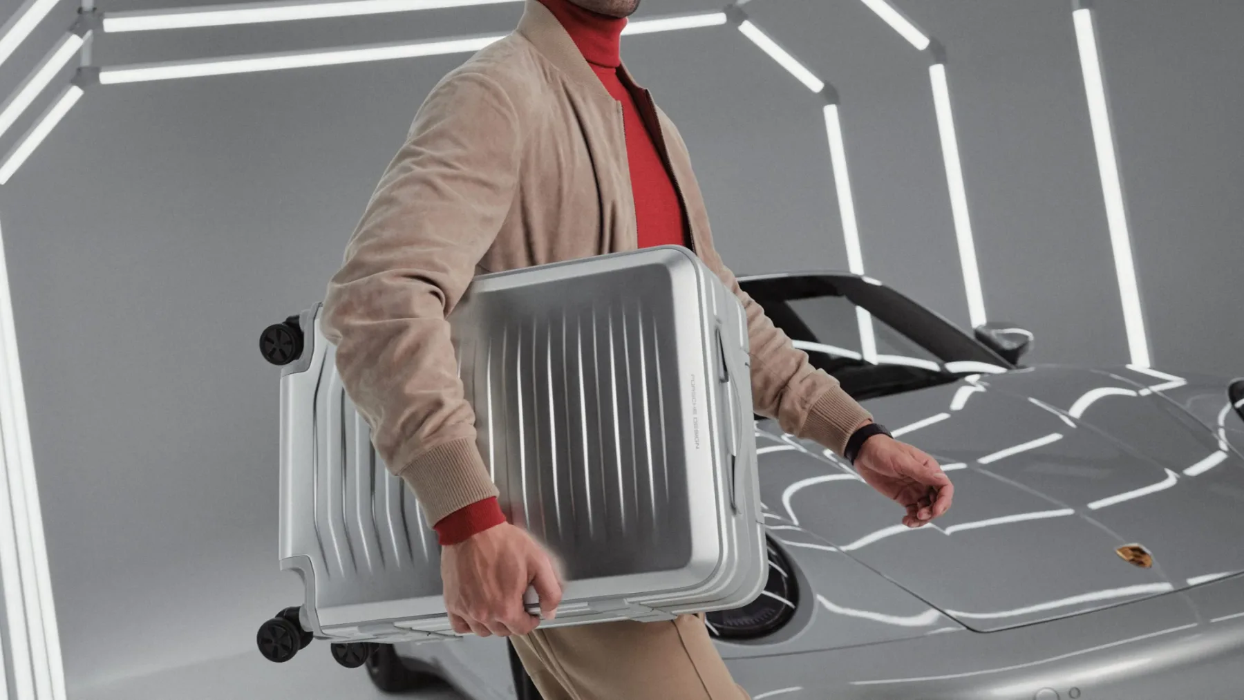 Porsche Design Roadster Aluminum kolekcija kovčkov: Ko kovček zapreš s “tipičnim zvenom” 911 Targe