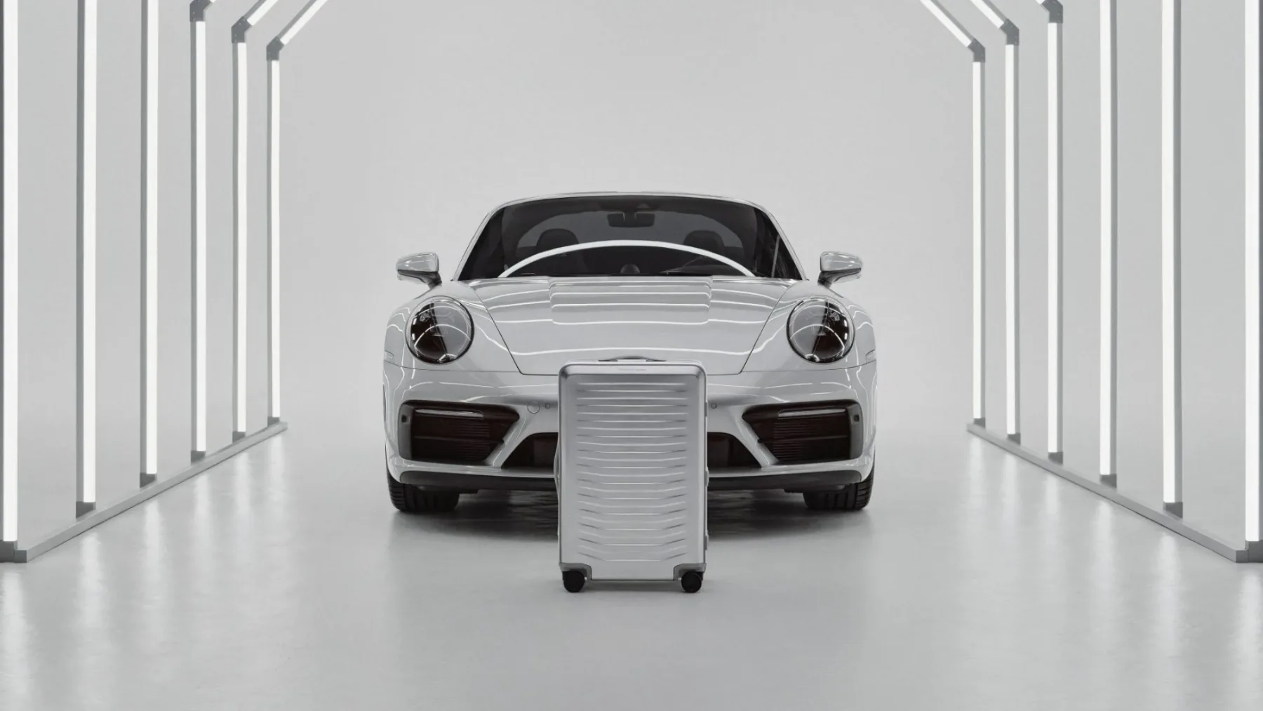 Porsche Design Roadster Aluminum kolekcija kovčkov: Ko kovček zapreš s “tipičnim zvenom” 911 Targe