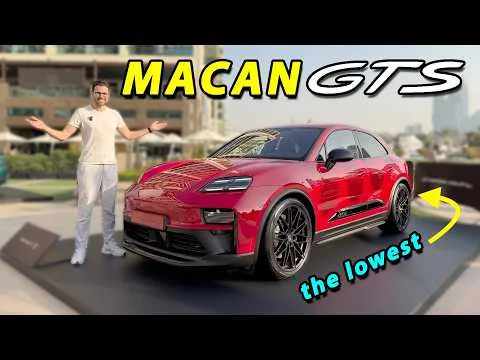 Porsche Macan GTS 2026: Električni športni paket v najlepši rdeči