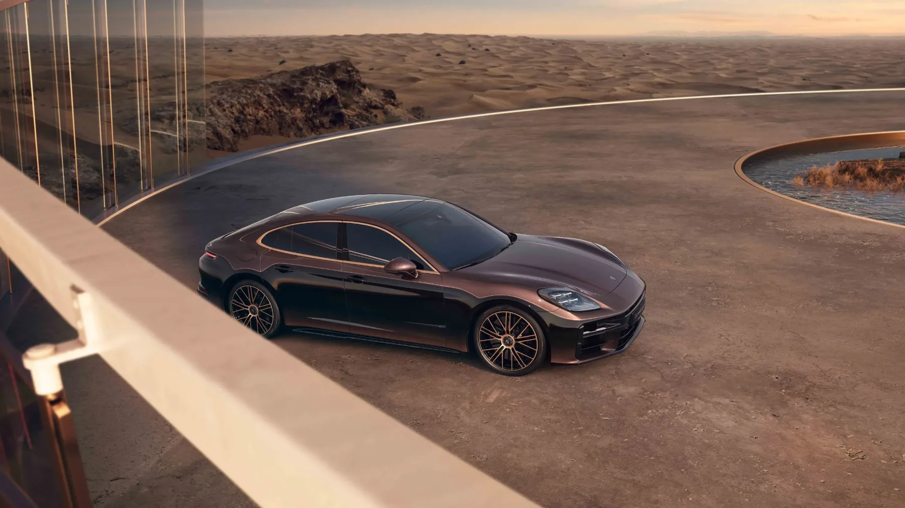 Porsche Panamera Turbo Sonderwunsch: Ko avtomobil postane ultra-luksuzna kadilnica in bar za šampanjec