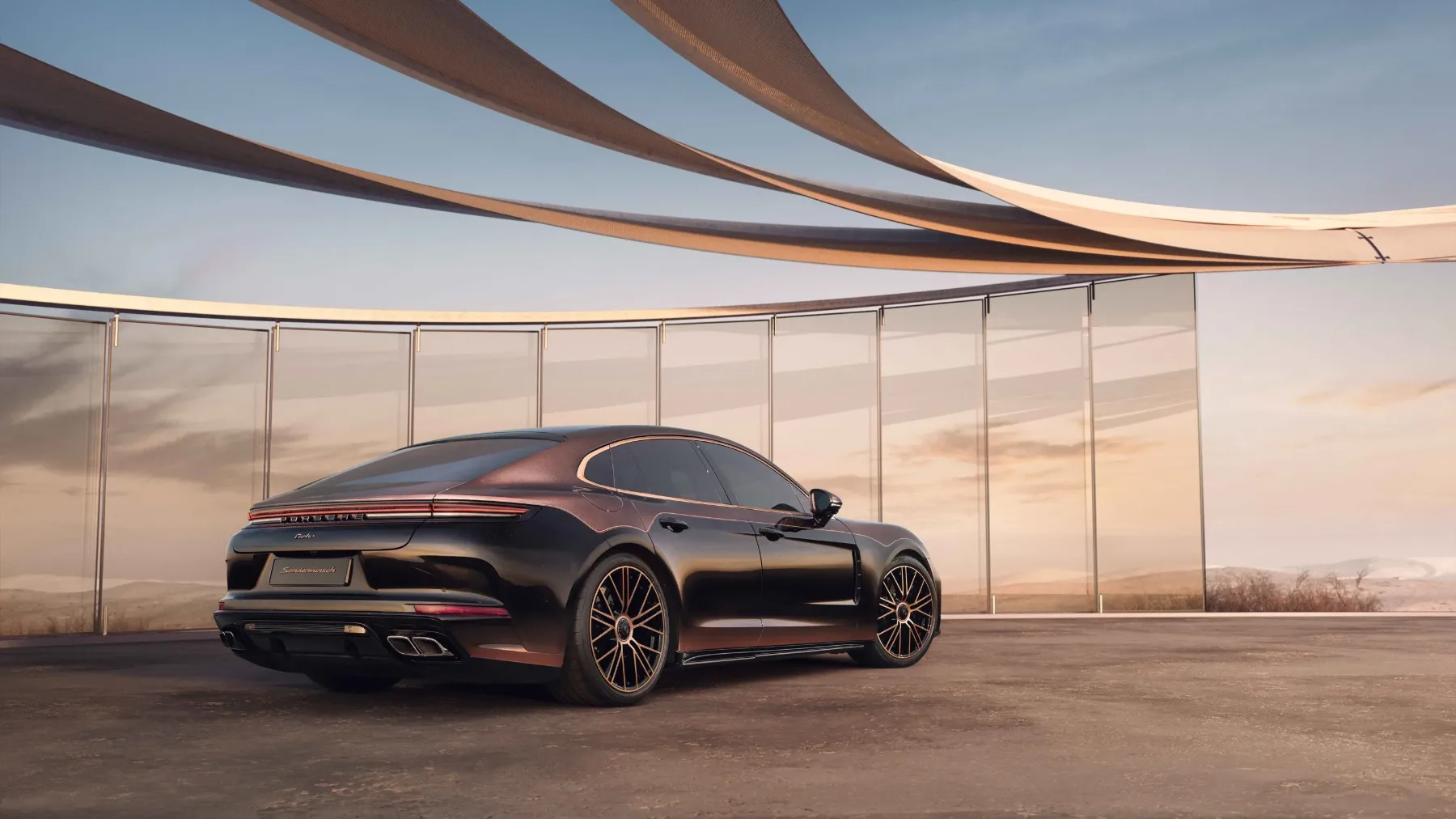 Porsche Panamera Turbo Sonderwunsch: Ko avtomobil postane ultra-luksuzna kadilnica in bar za šampanjec