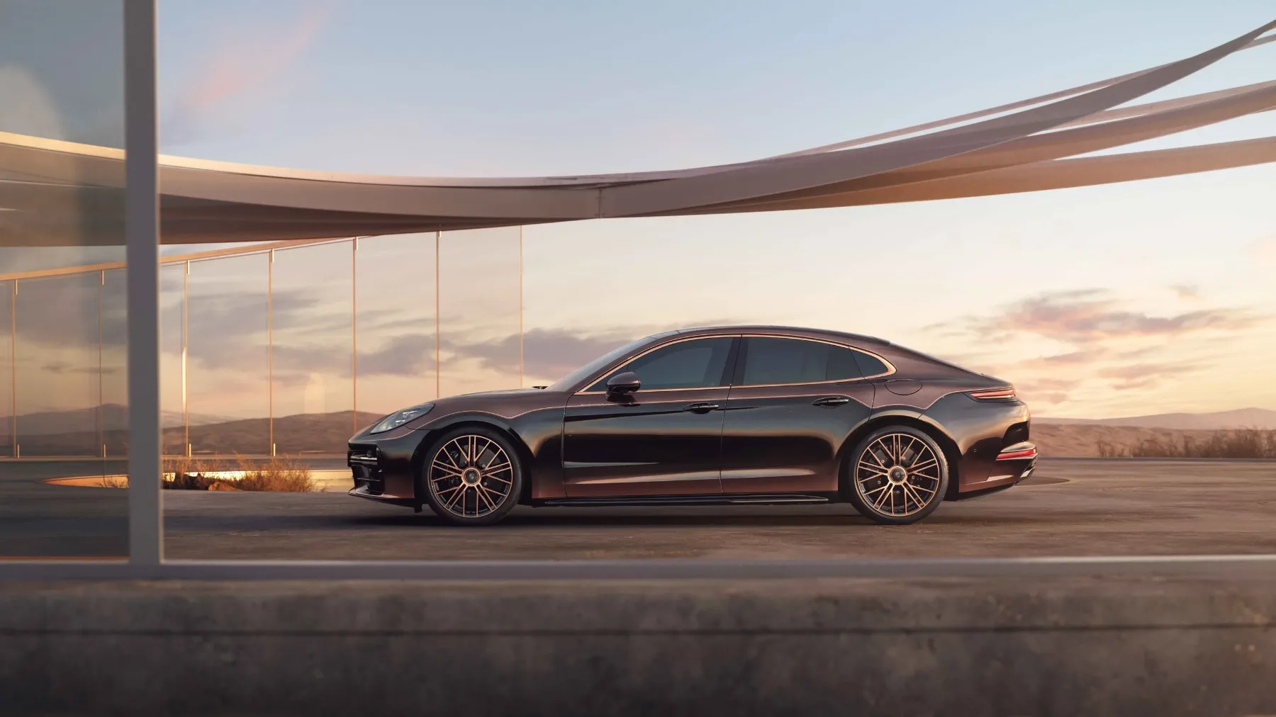 Porsche Panamera Turbo Sonderwunsch: Ko avtomobil postane ultra-luksuzna kadilnica in bar za šampanjec