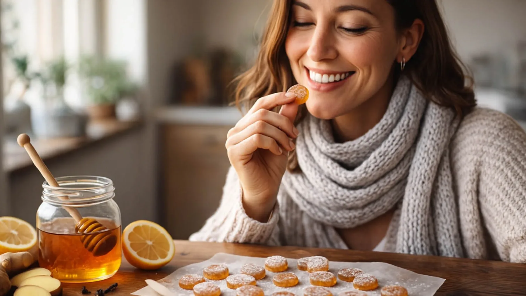 Pozabite na lekarno: ti domači bonboni za boleče grlo so učinkovitejši (in veliko bolj okusni)