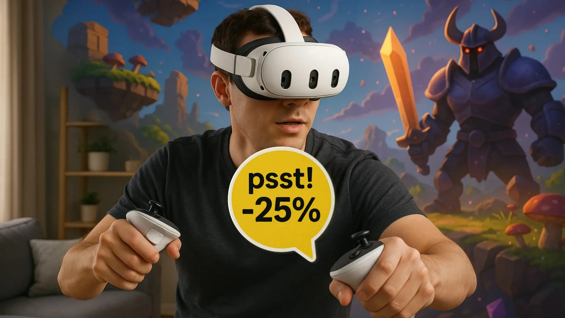Pozor! Meta Quest 3 – najboljši VR headset na svetu je ta hip do 25 % cenejši – pohiti!