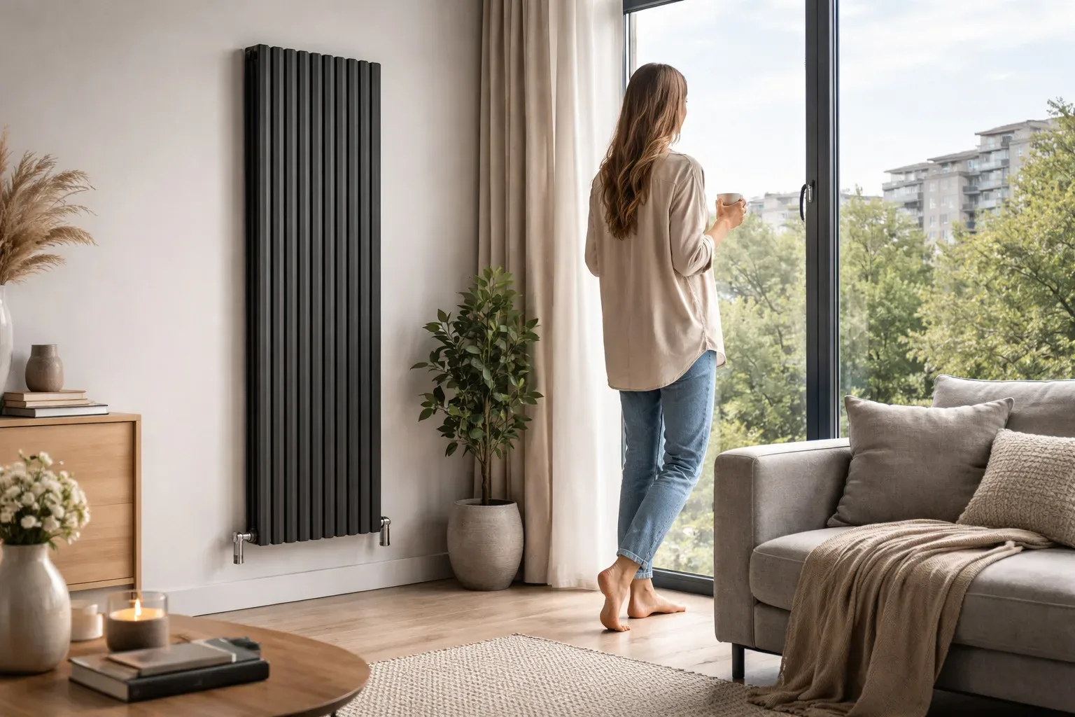 Prihranite pri ogrevanju: Zakaj bi morali bel radiator nujno prebarvati v črno?