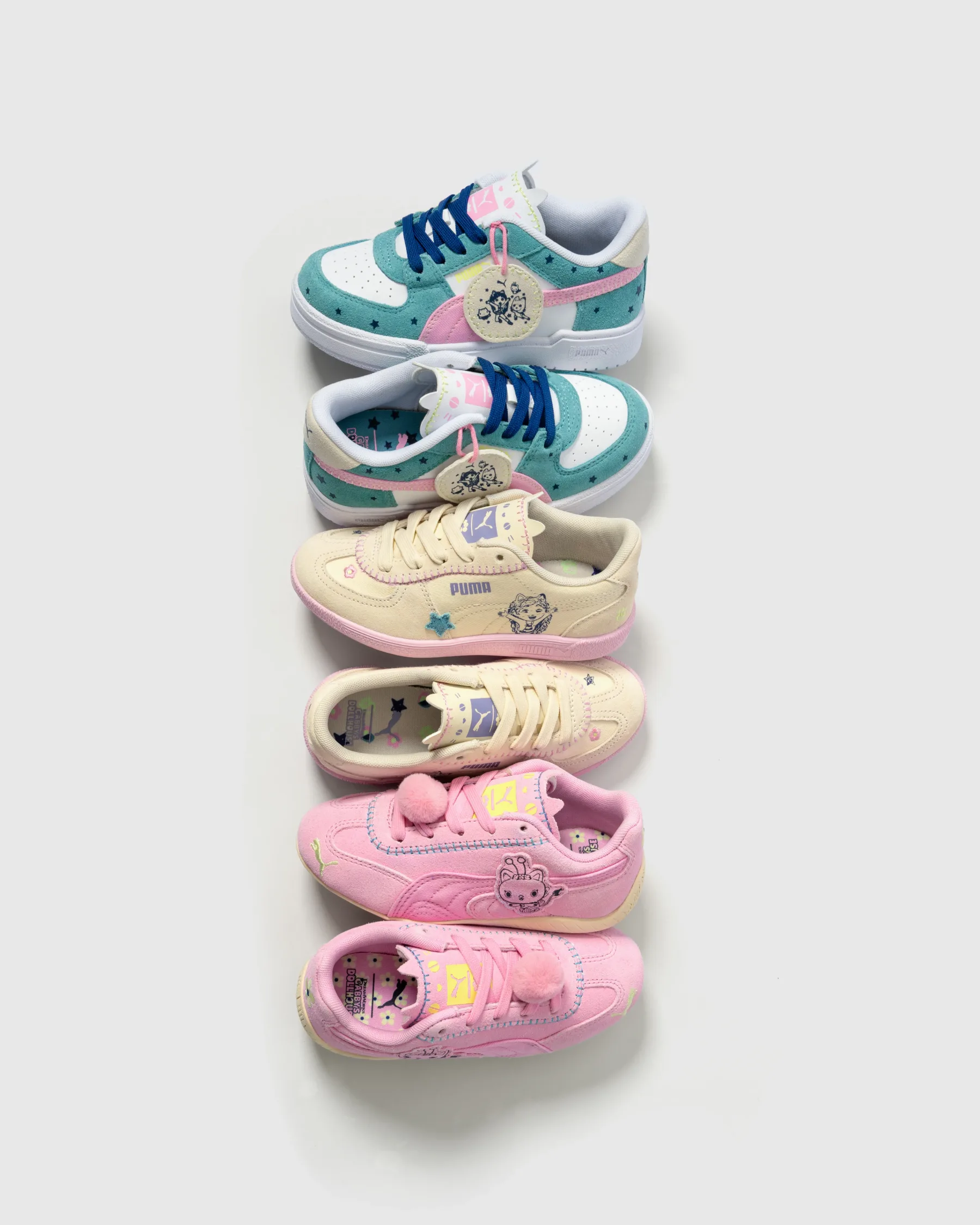 Puma predstavlja najbolj prikupno kolekcijo leta 2026 z “Gabby’s Dollhouse”