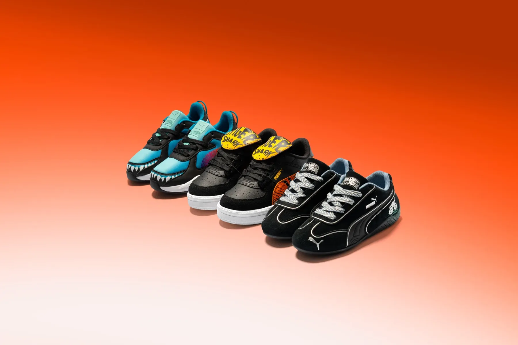PUMA x Hot Wheels predstavlja otroško kolekcijo, ki zveni kot motor in izgleda kot milijon evrov