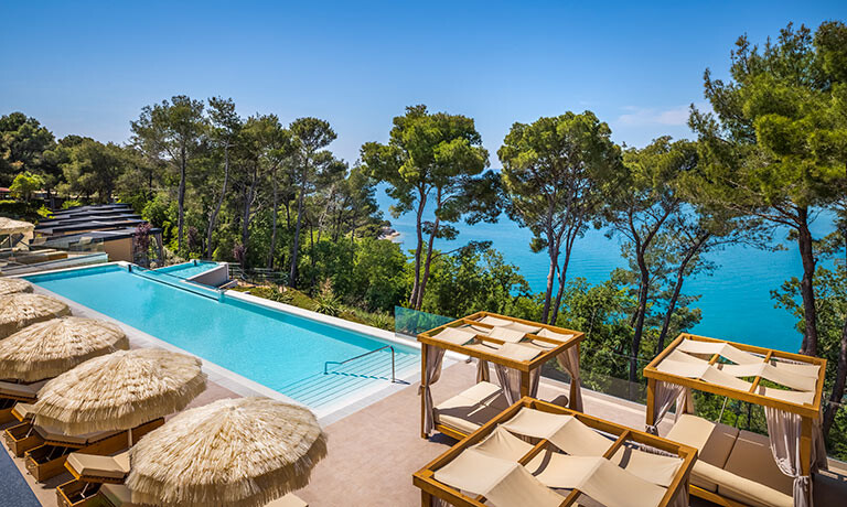 Punto Blu Premium Village: samooskrbno turistično naselje v Istri