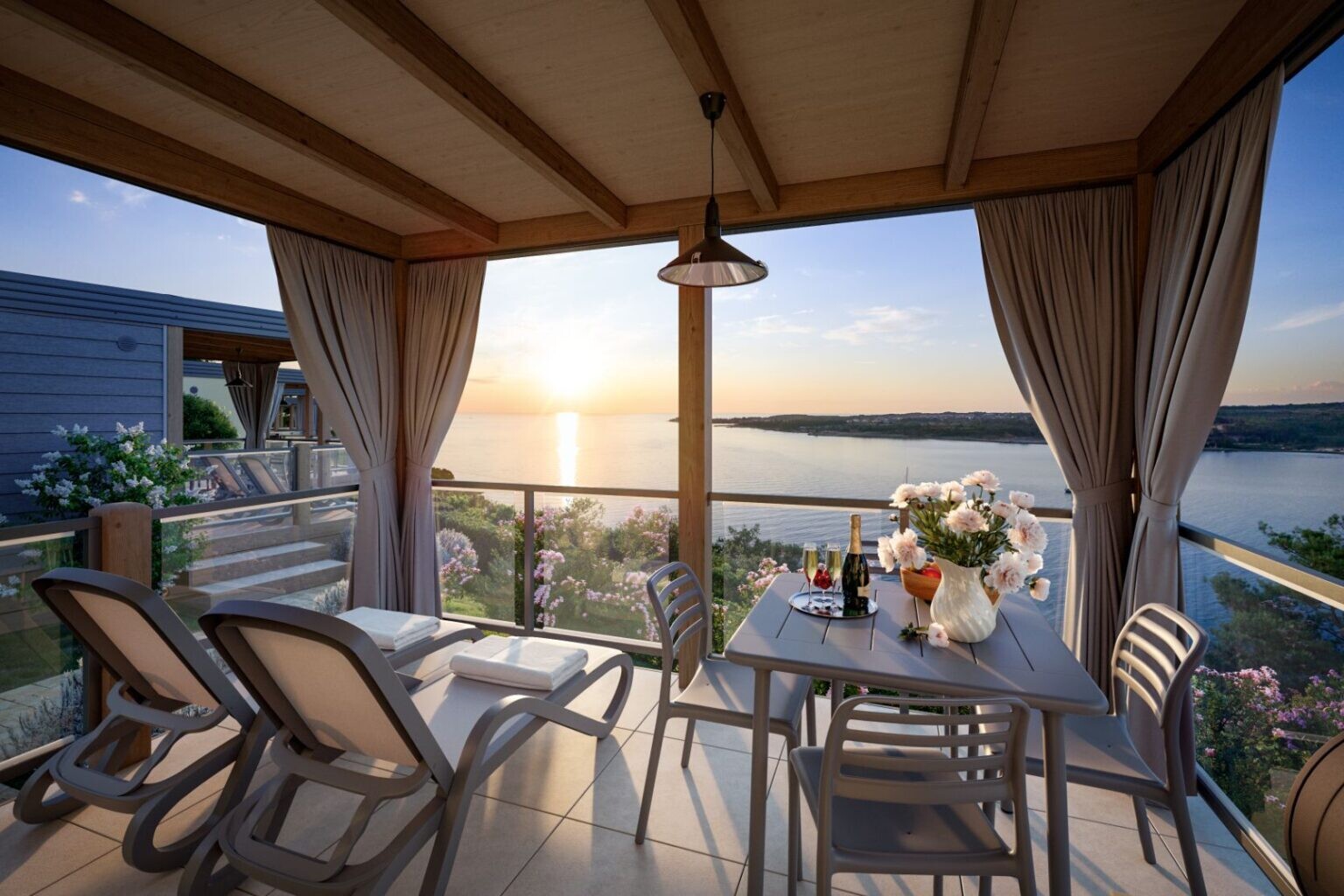 Punto Blu Premium Village: samooskrbno turistično naselje v Istri