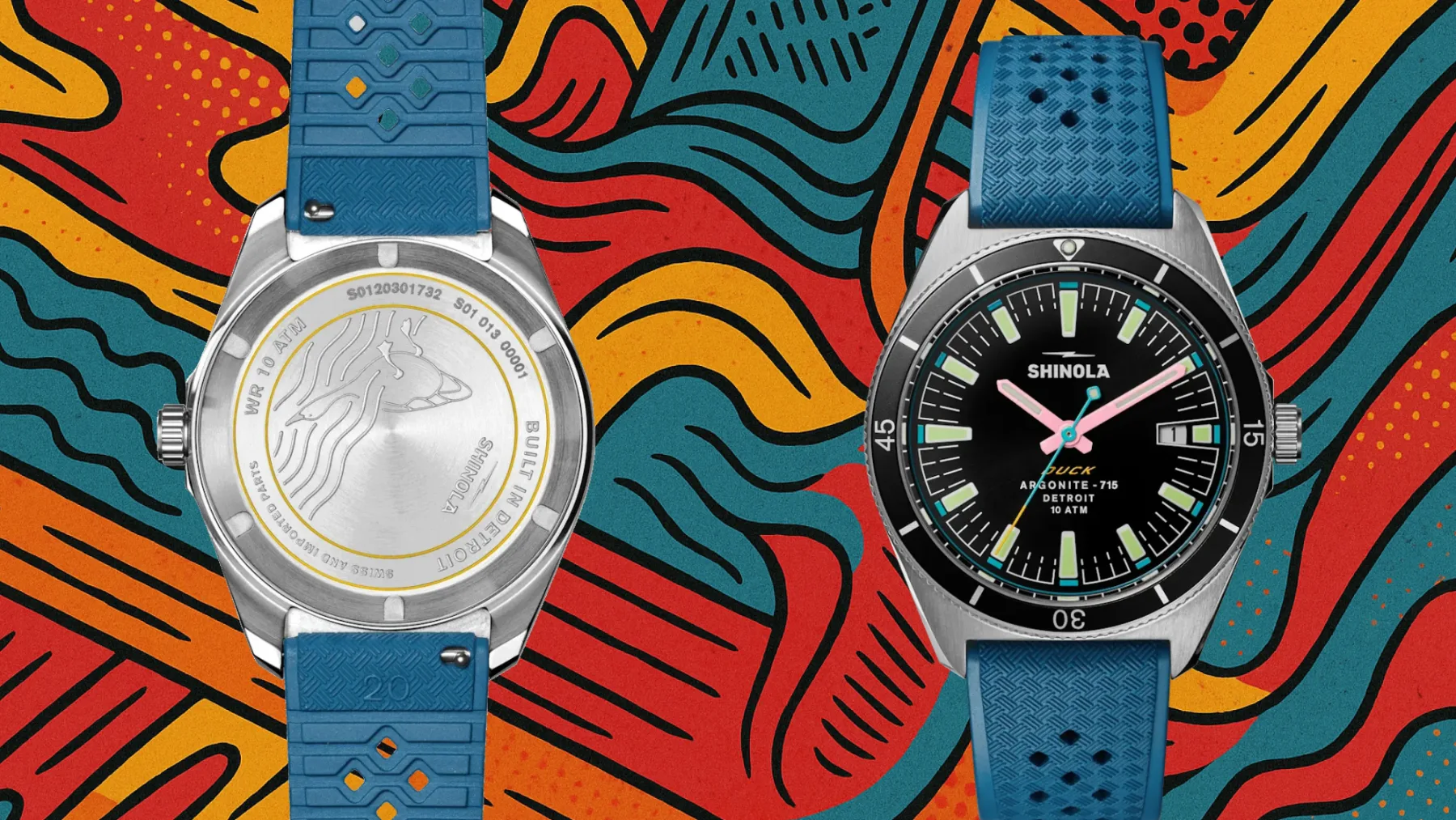 Račka, ki je odrasla: Shinola Duck Diver 1040 je retro potapljač, ki diši po Detroit jeklu