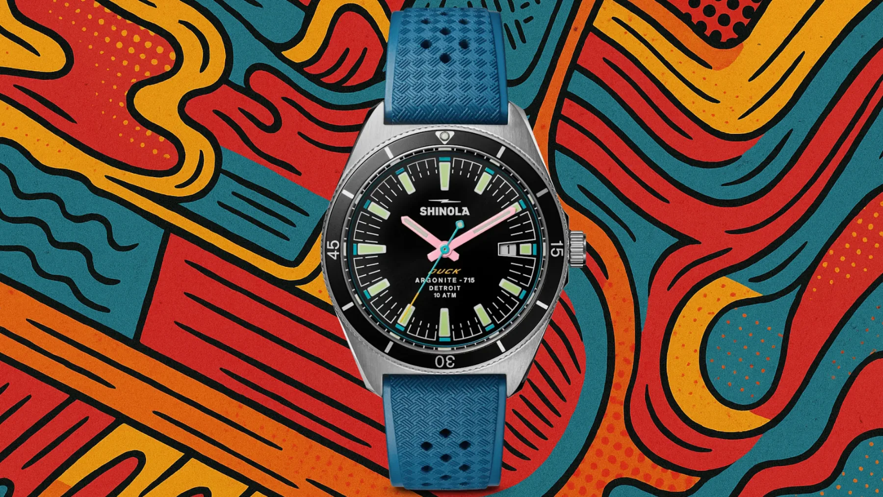 Račka, ki je odrasla: Shinola Duck Diver 1040 je retro potapljač, ki diši po Detroit jeklu