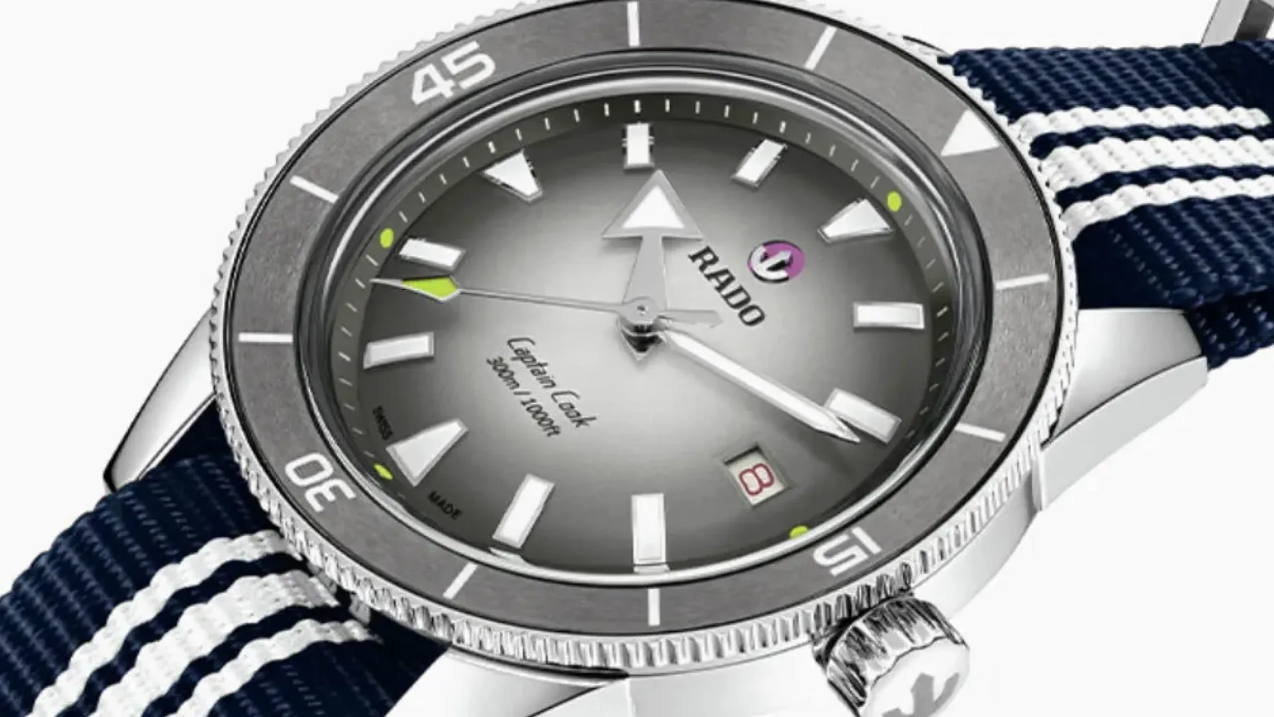 Rado Captain Cook x Tennis Limited Edition: 40 let teniške natančnosti