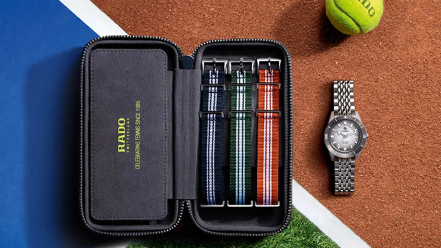 Rado Captain Cook x Tennis Limited Edition: 40 let teniške natančnosti