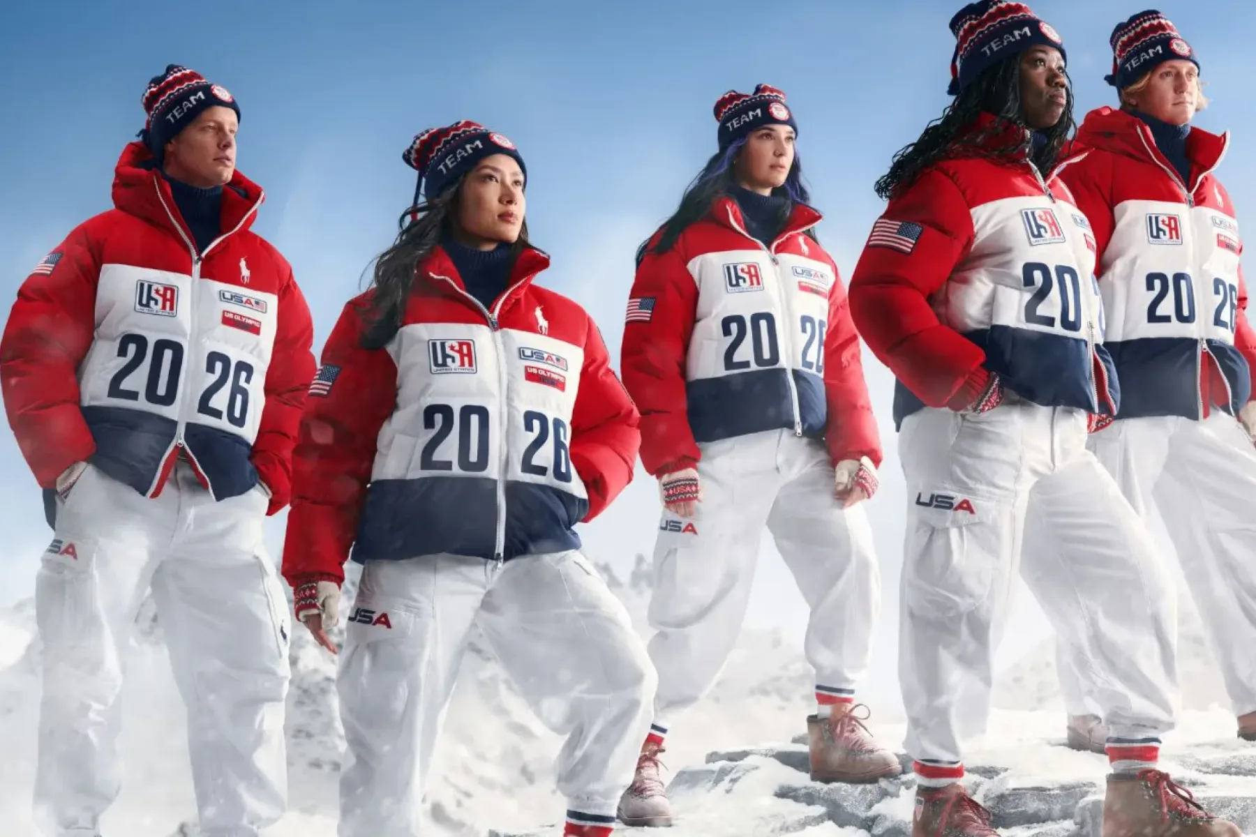 Ralph Lauren in ekipa ZDA: Razkrite uniforme za Zimske olimpijske igre 2026