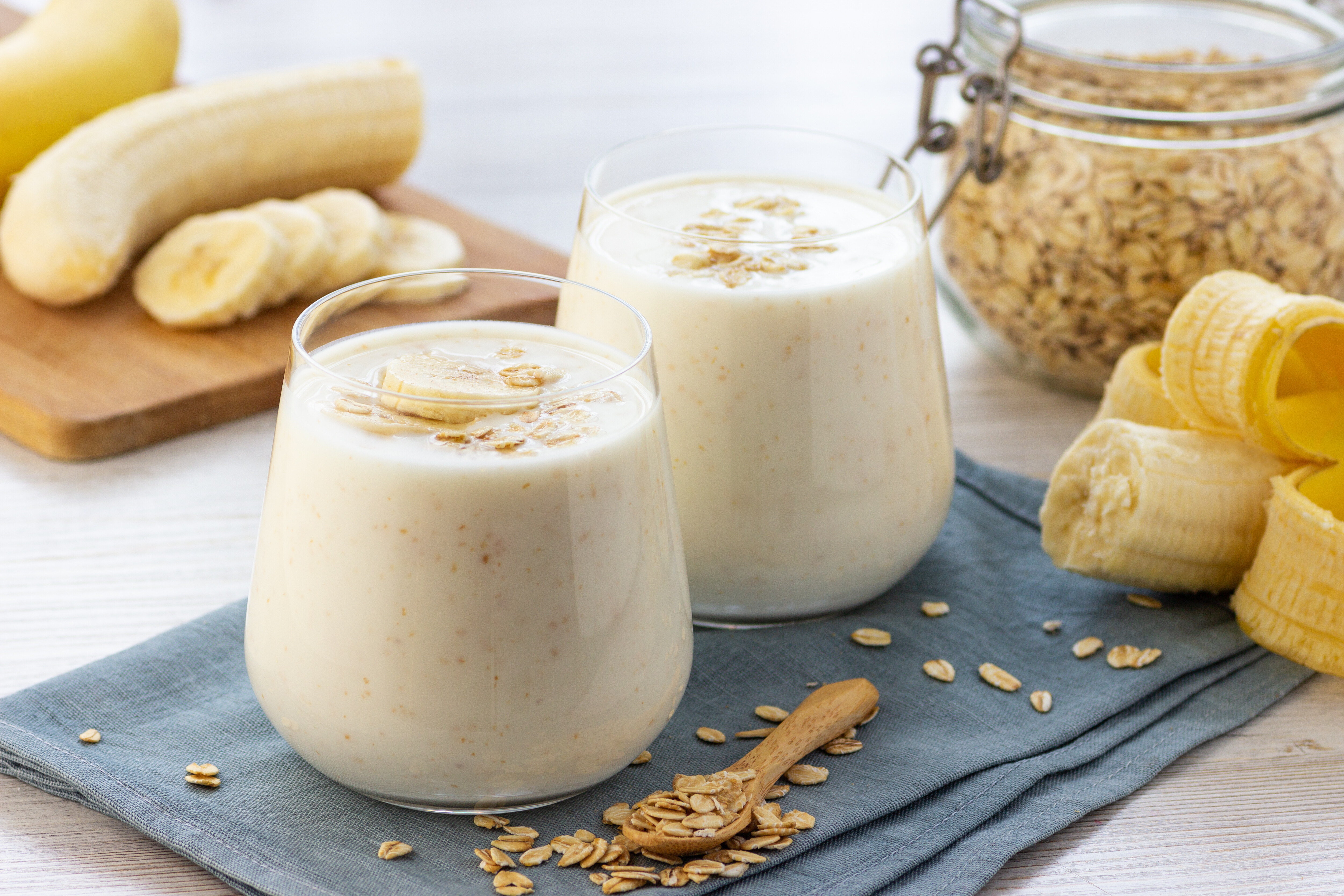 Recept: banani smuti z ovsenimi kosmiči