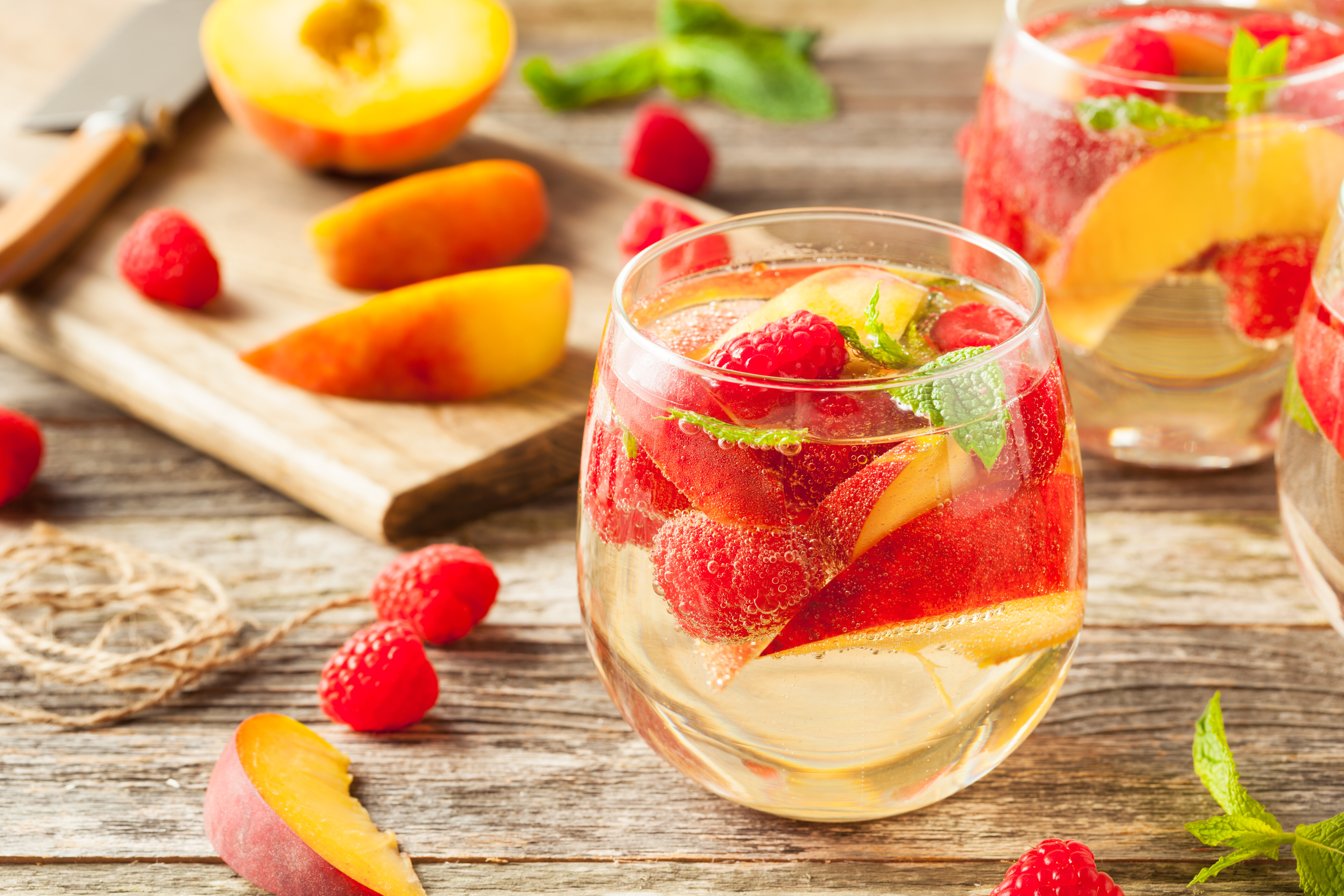 Recept: bela sangrija