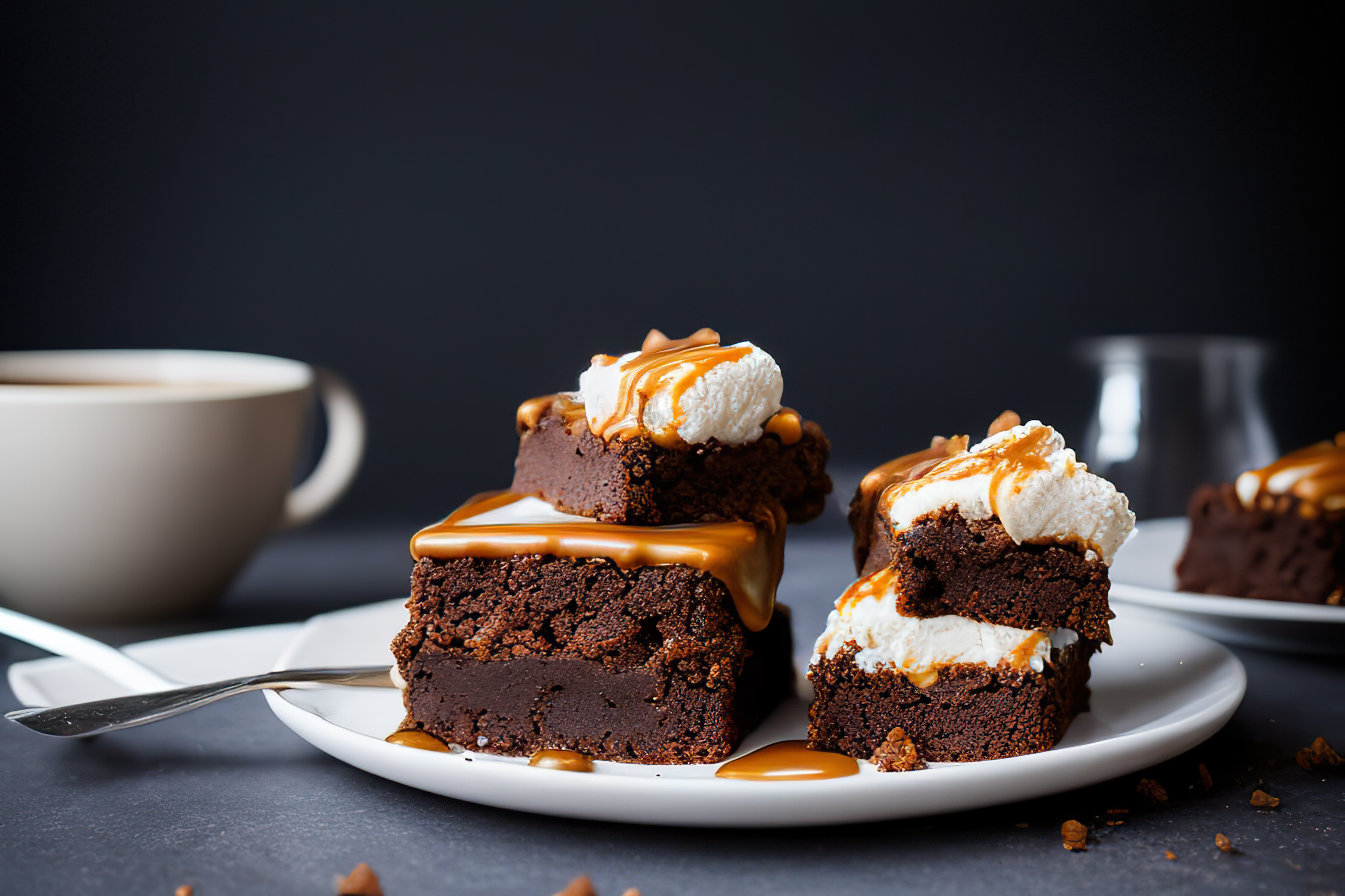 Recept: Čokoladni brownie s slano karamelo
