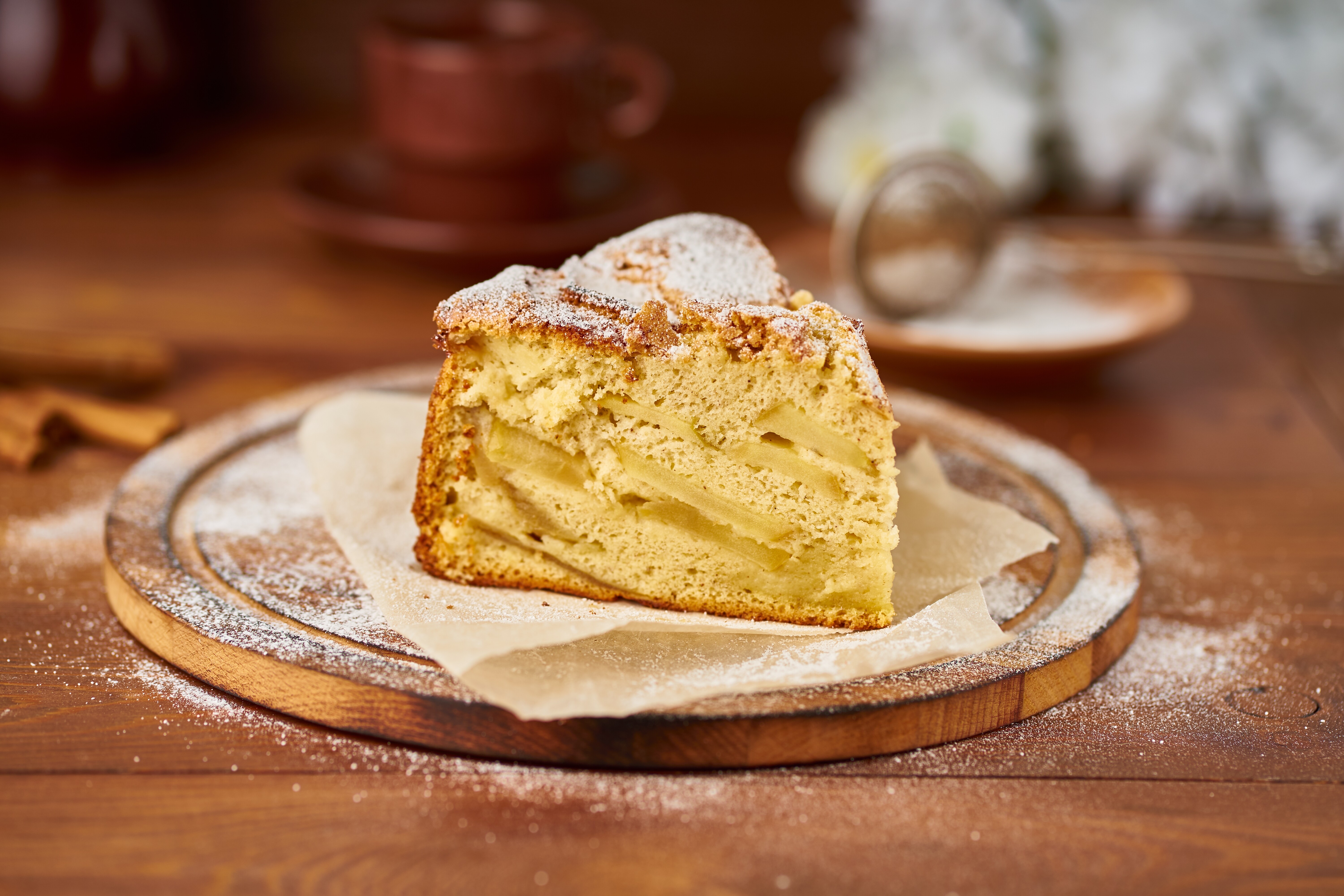 Recept: francoska nevidna jabolčna torta