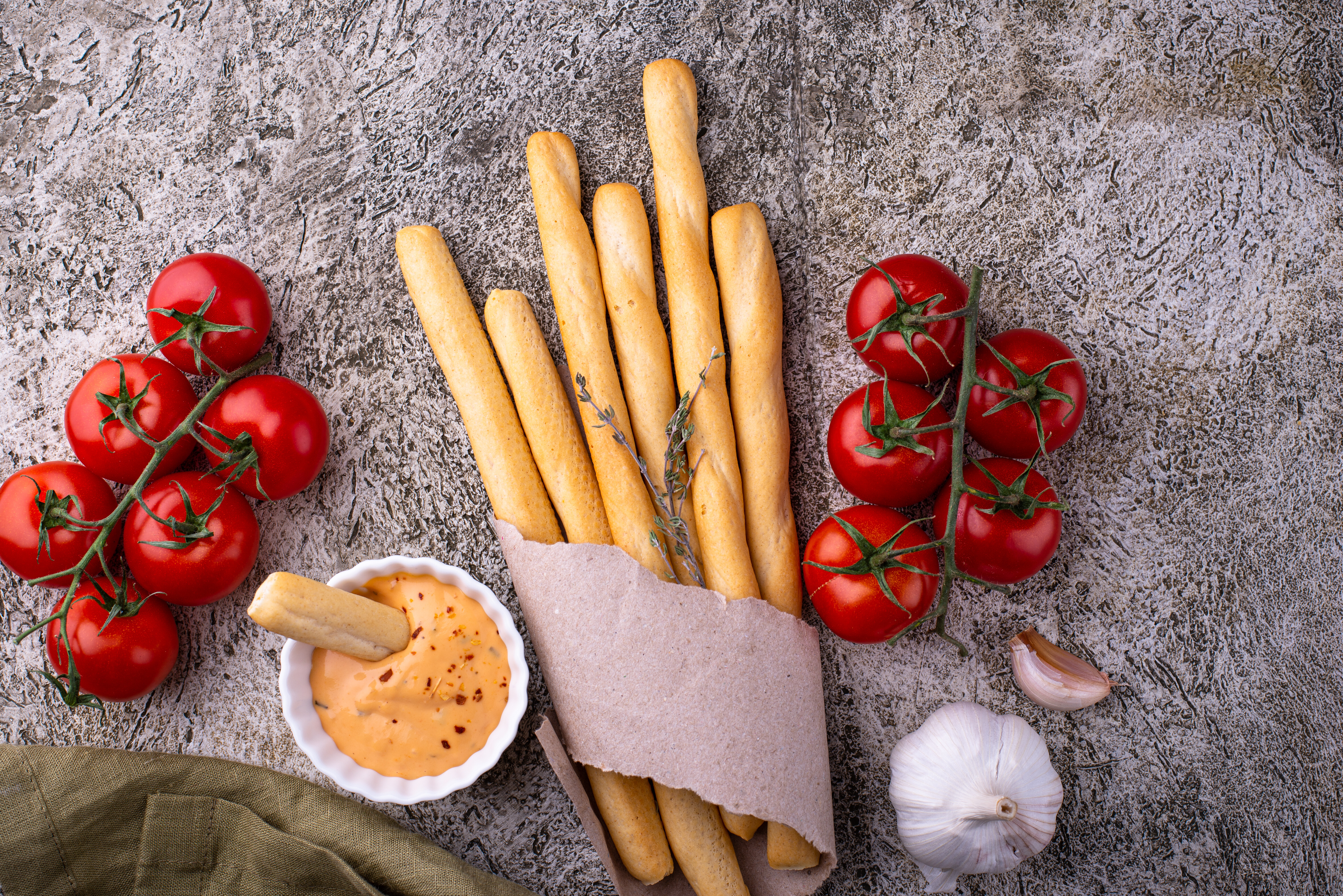 Recept: hrustljavi grisini