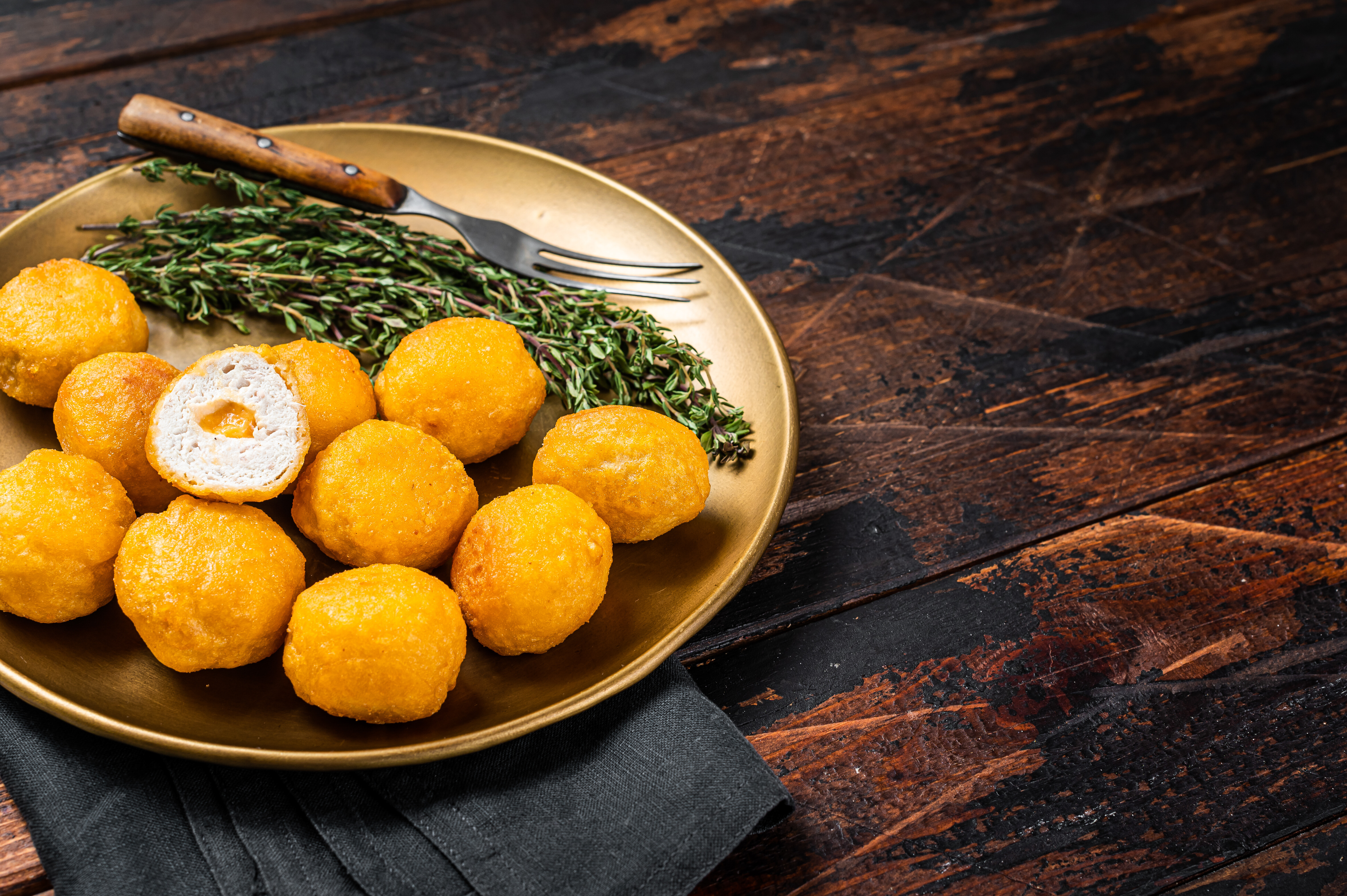 Recept: kroglice s piščancem in arašidi
