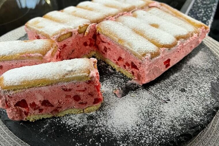 Recept: ledena jagodna sladica