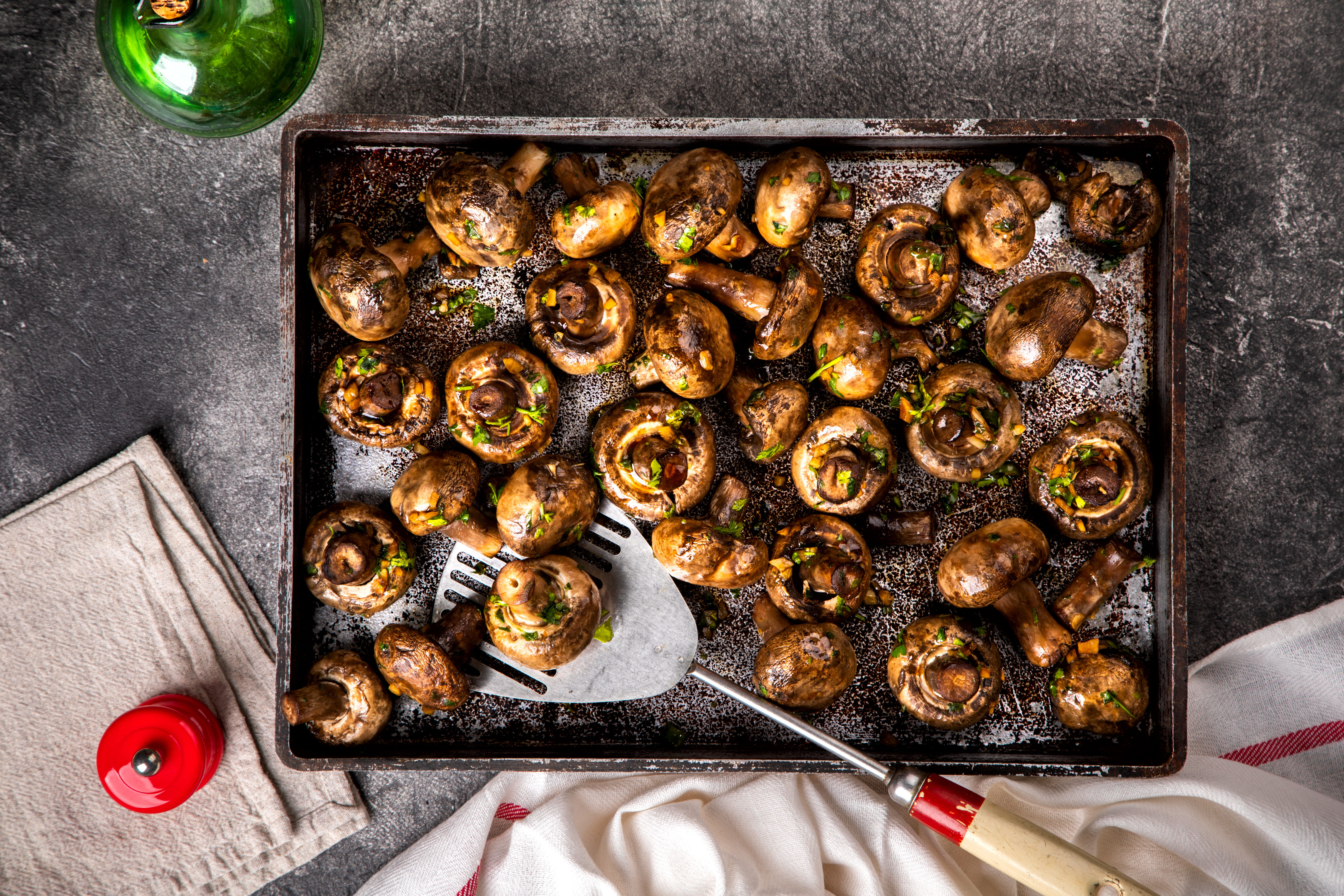 Recept: pečene gobe v pečici