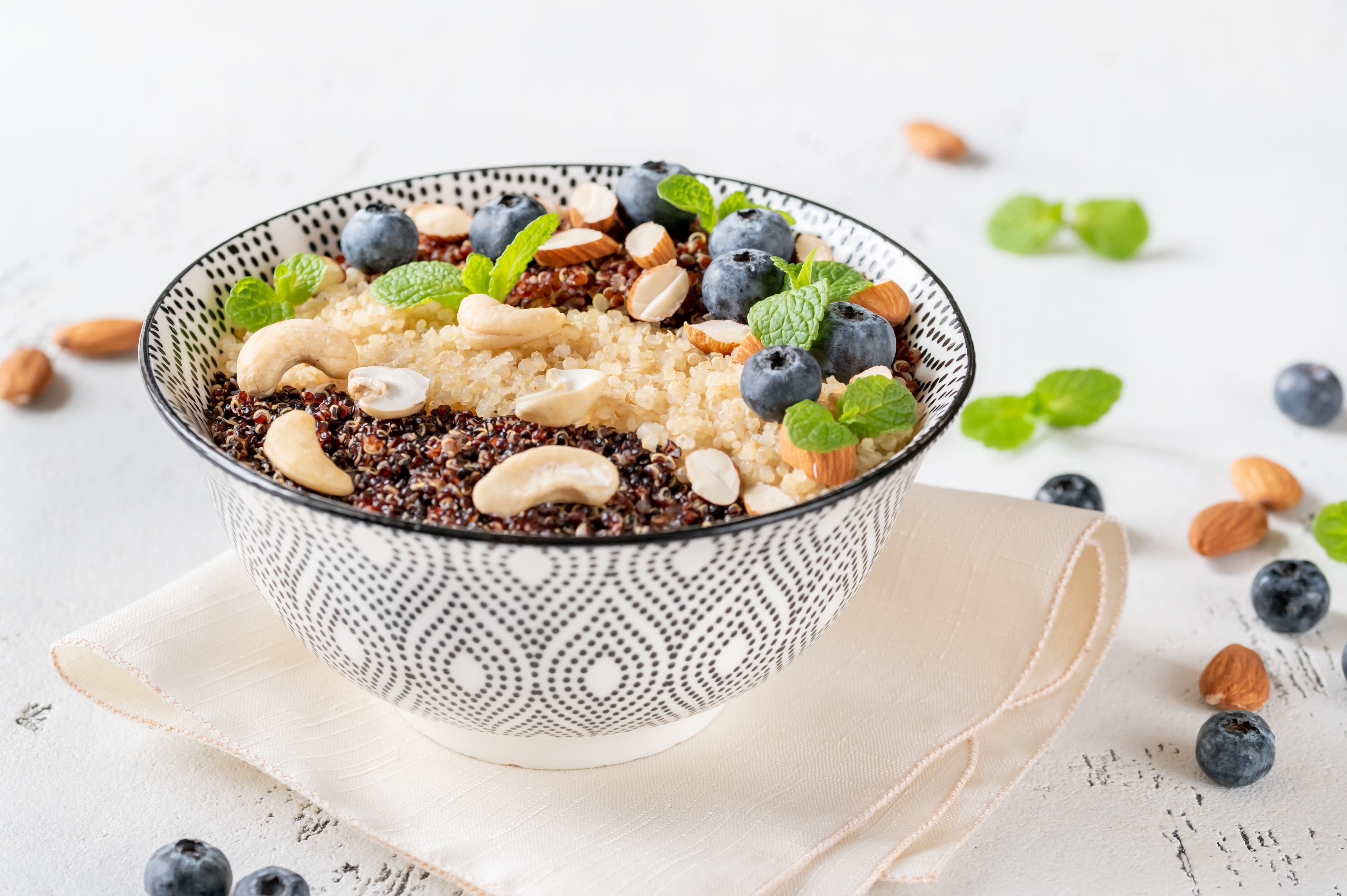 Recept: sladka kvinoja z borovnicami