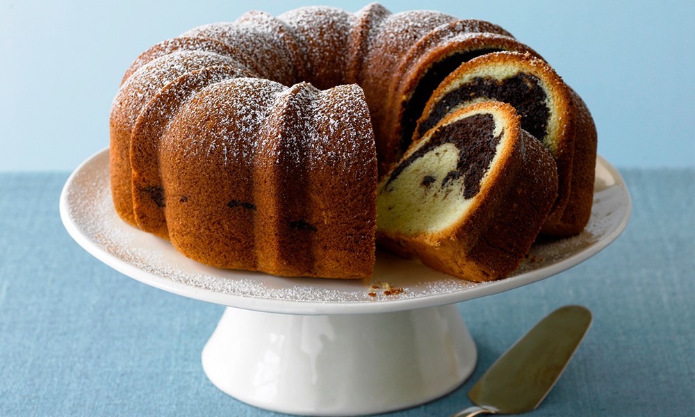 Recept: sočen marmorni kolač