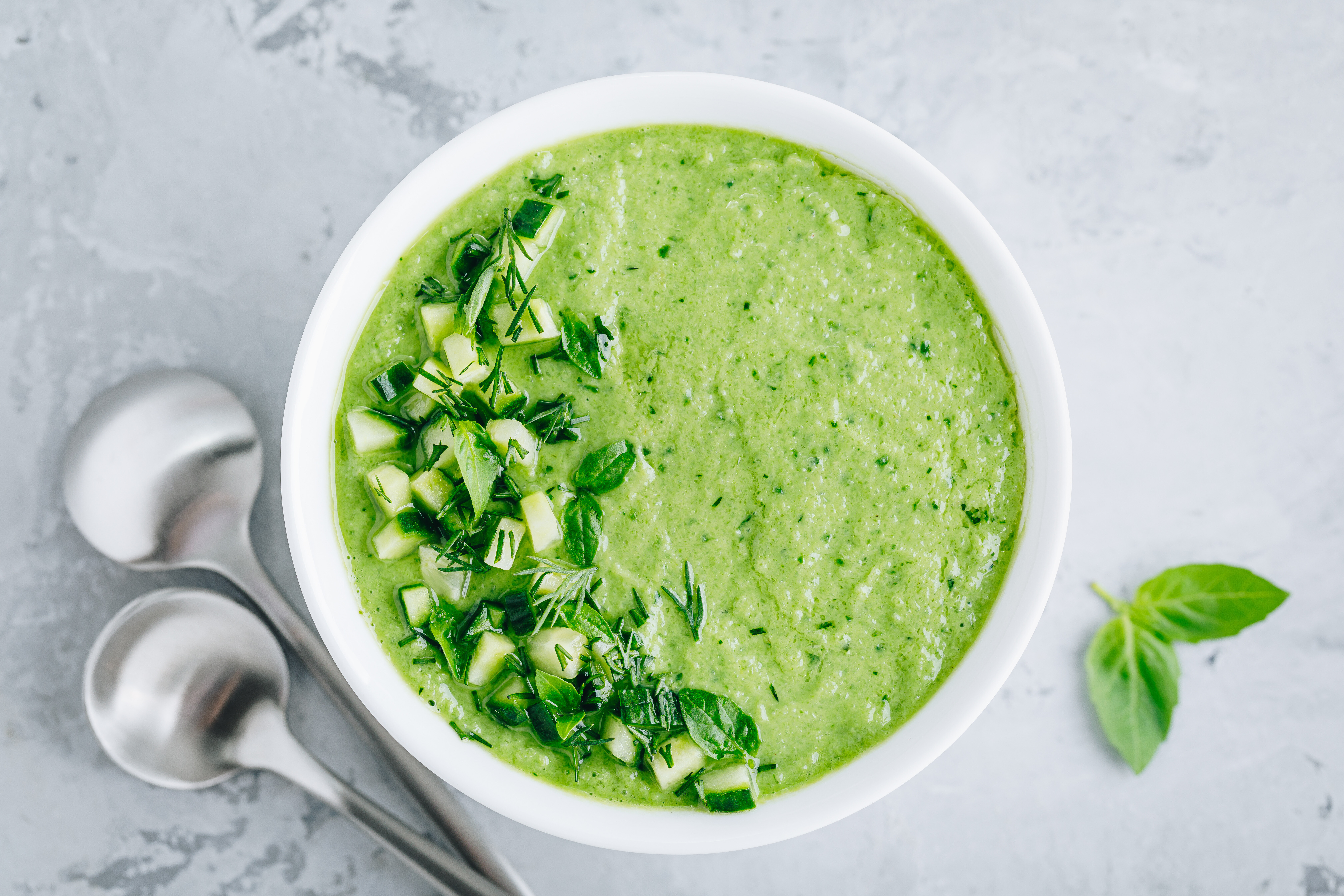 Recept: zeleni gazpacho (hladna juha)