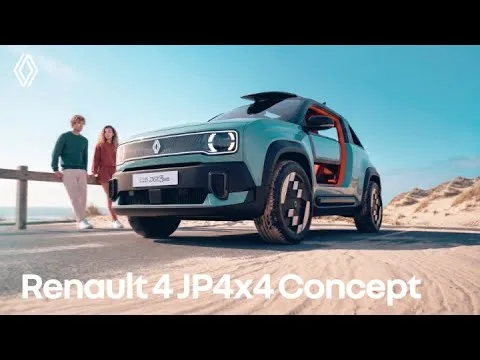 Renault 4 JP4x4 Concept: Električni retro “Buggy”, ki zdravi avtomobilski dolgčas