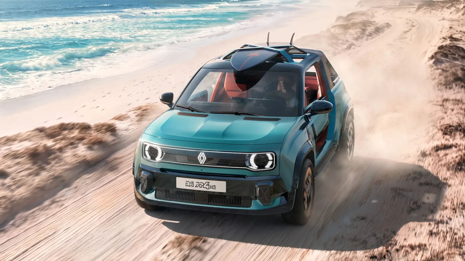 Renault 4 JP4x4 Concept: Električni retro “Buggy”, ki zdravi avtomobilski dolgčas