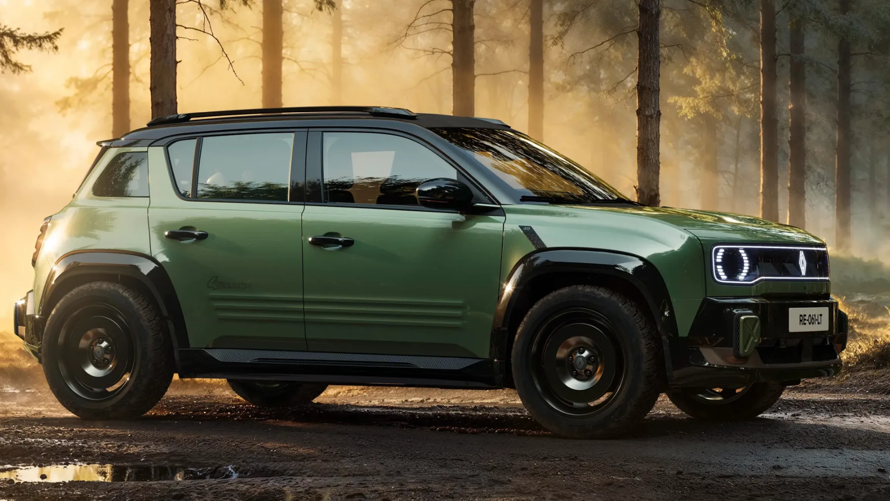 Renault 4 Savane 4×4 Concept: Električni pustolovec z retro dušo